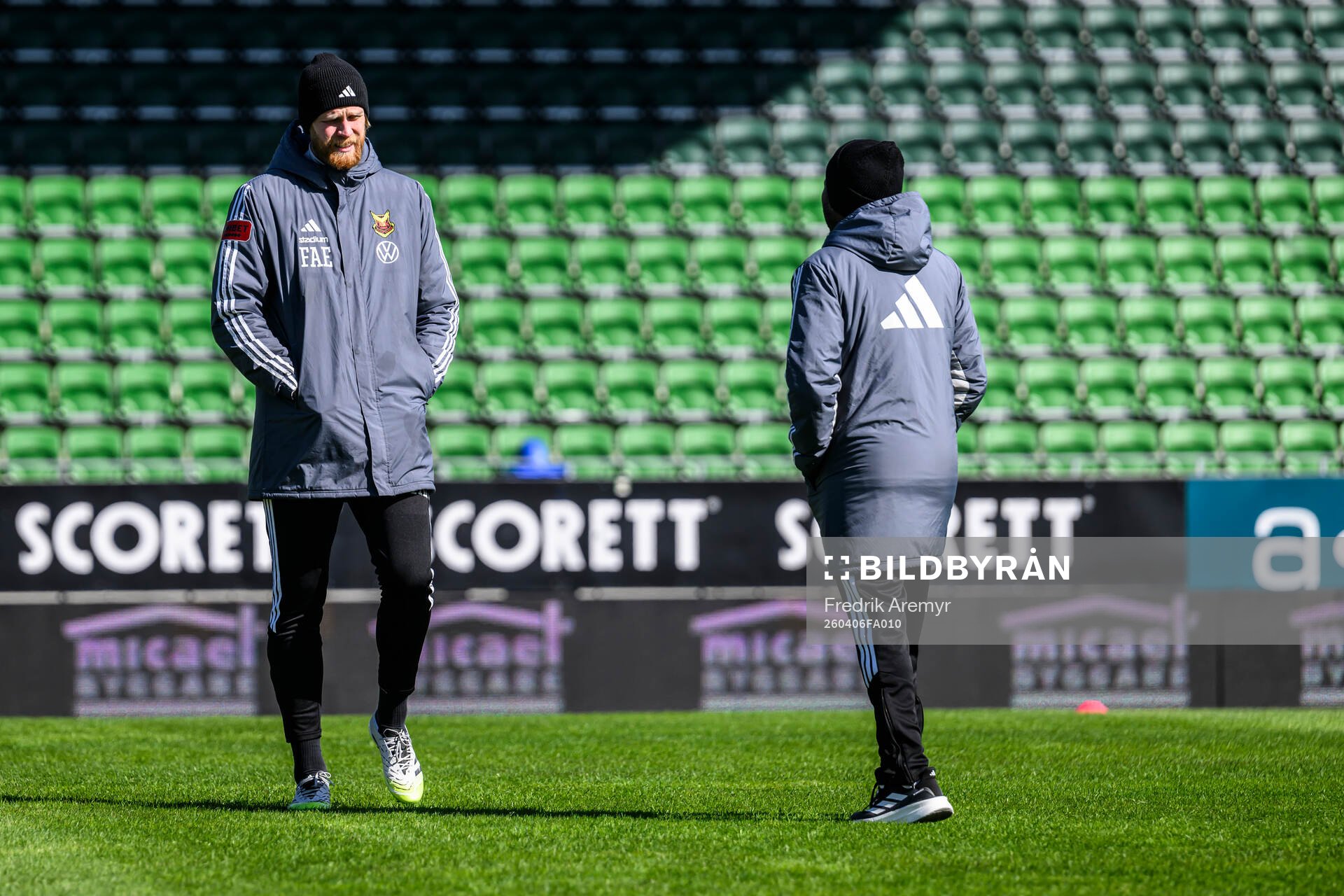 Östersunds assisterande tränare Fredrik Aasmund Eliassen