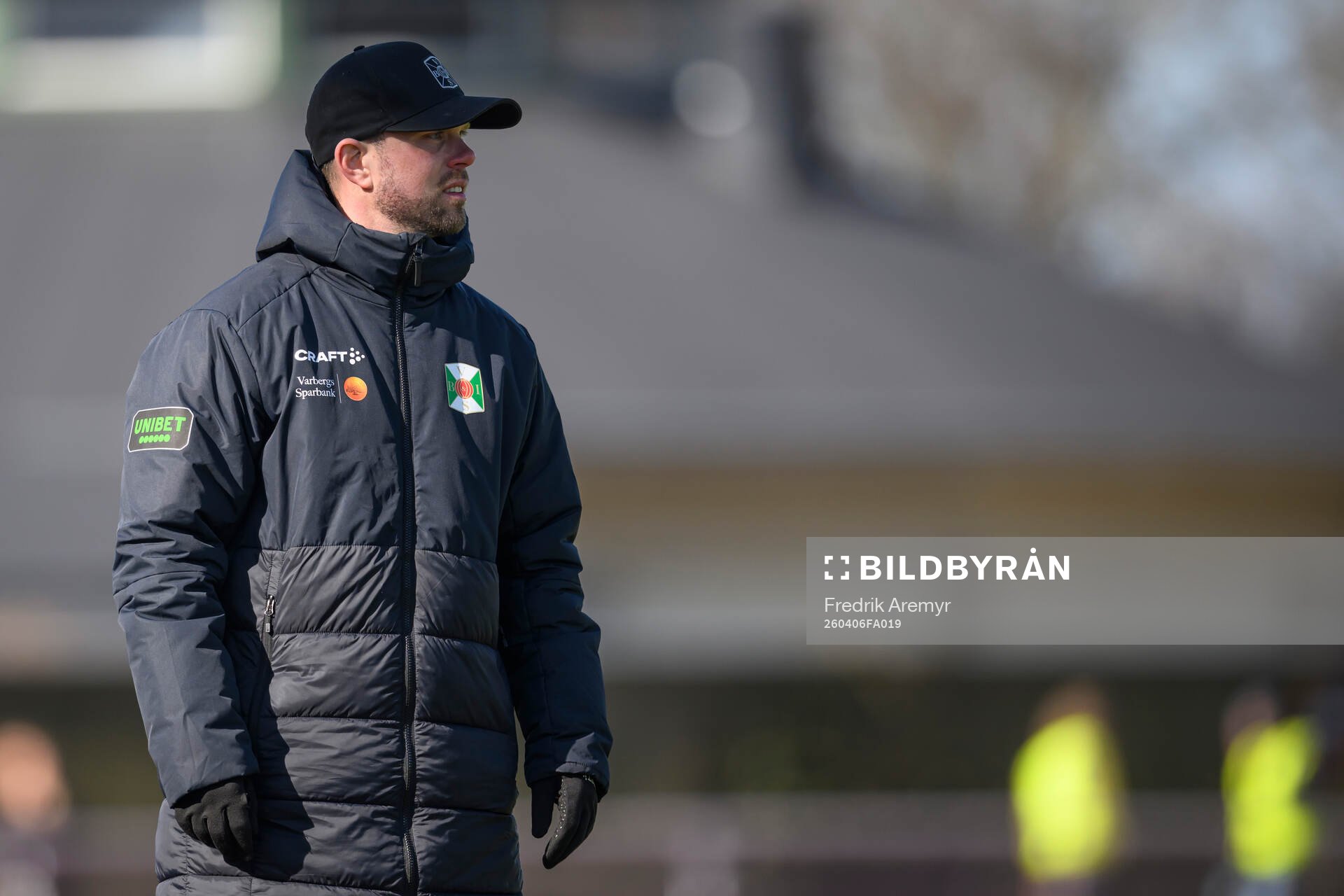 Varbergs tränare Victor Salwén