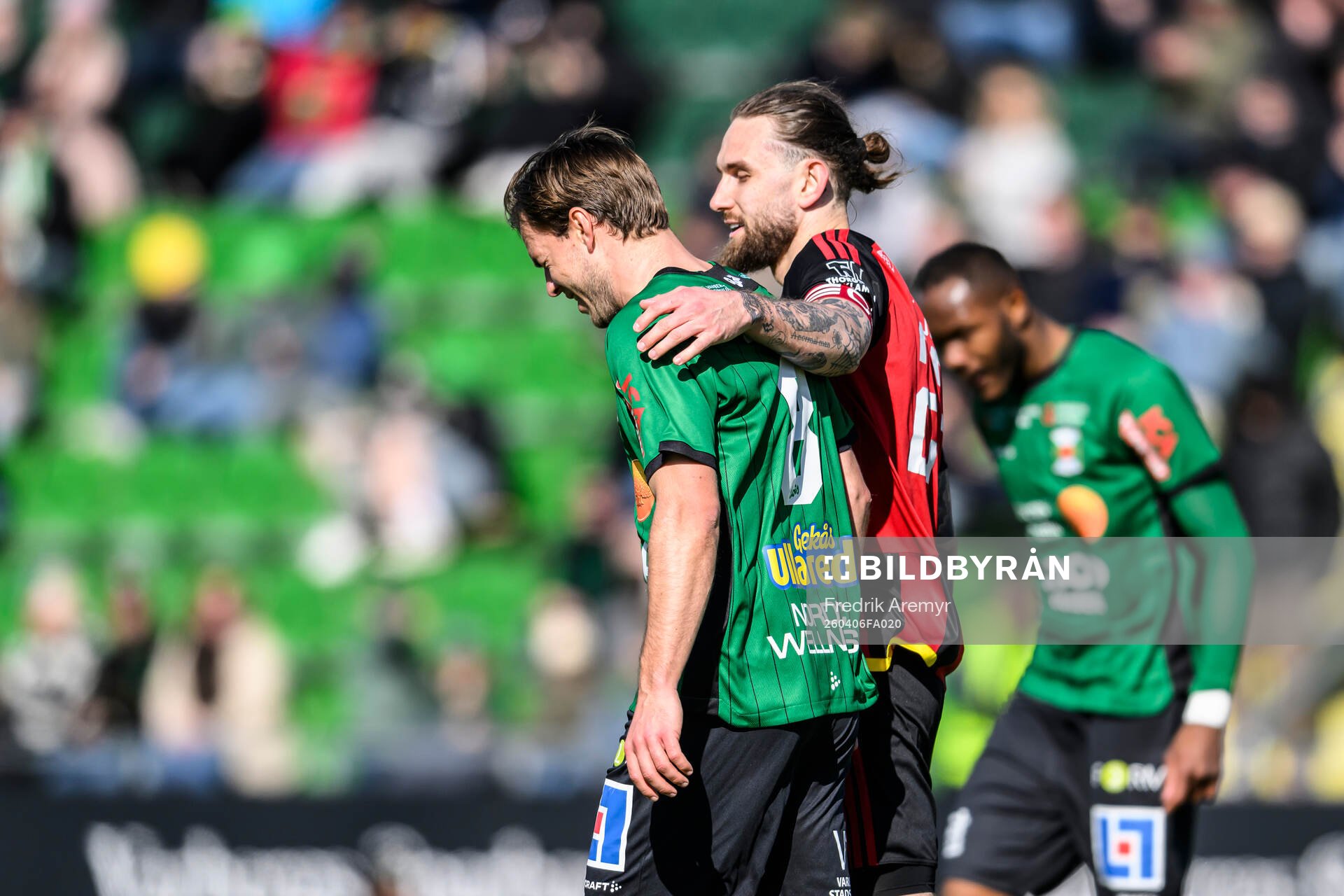 Varbergs Albin Winbo och Östersunds Ali Suljic