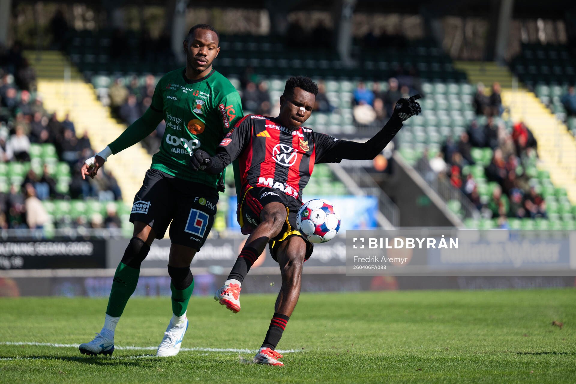 Varbergs Shanyder Borgelin och Östersunds Sunday Anyanwu