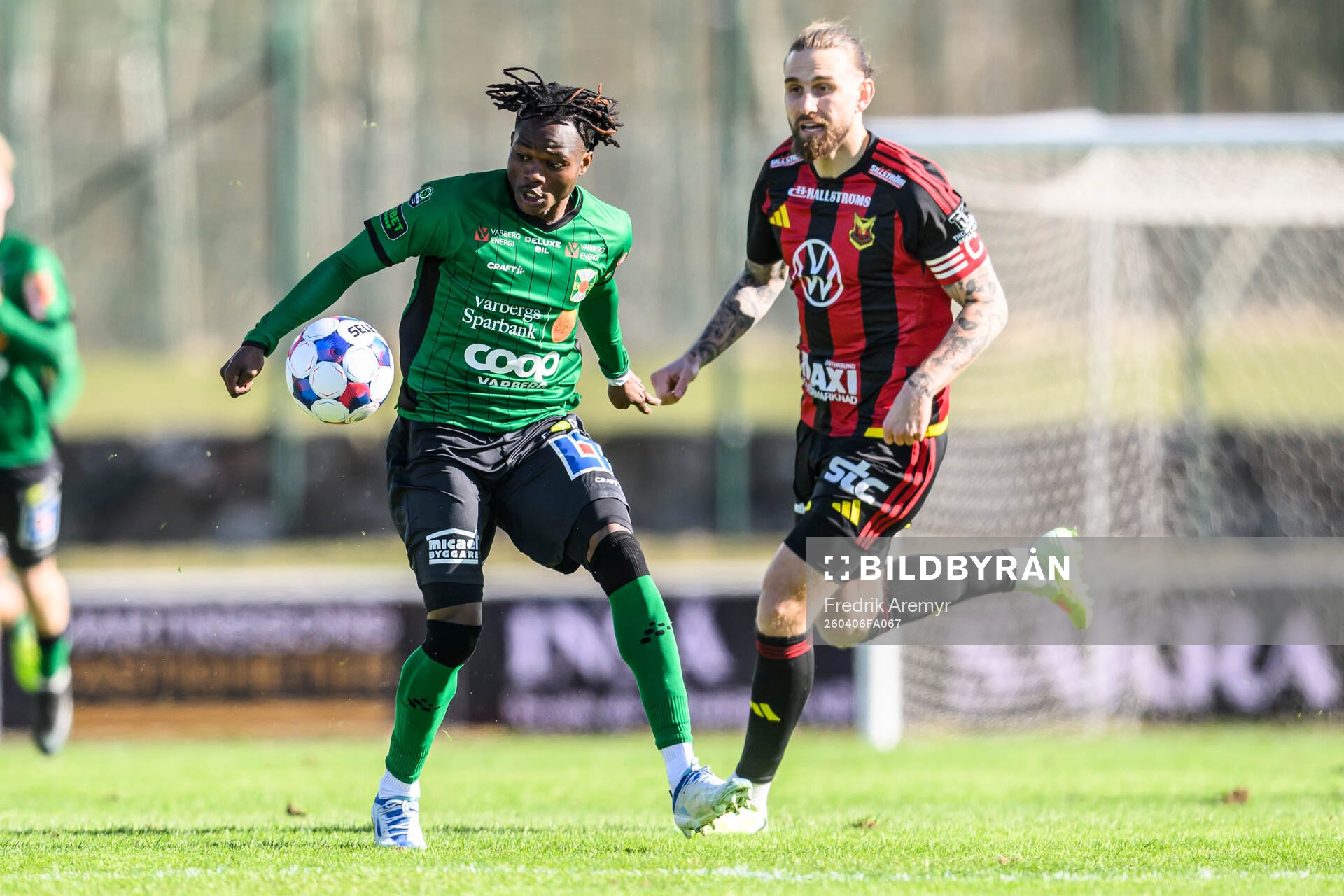 Varbergs Severin Nioule och Östersunds Ali Suljic