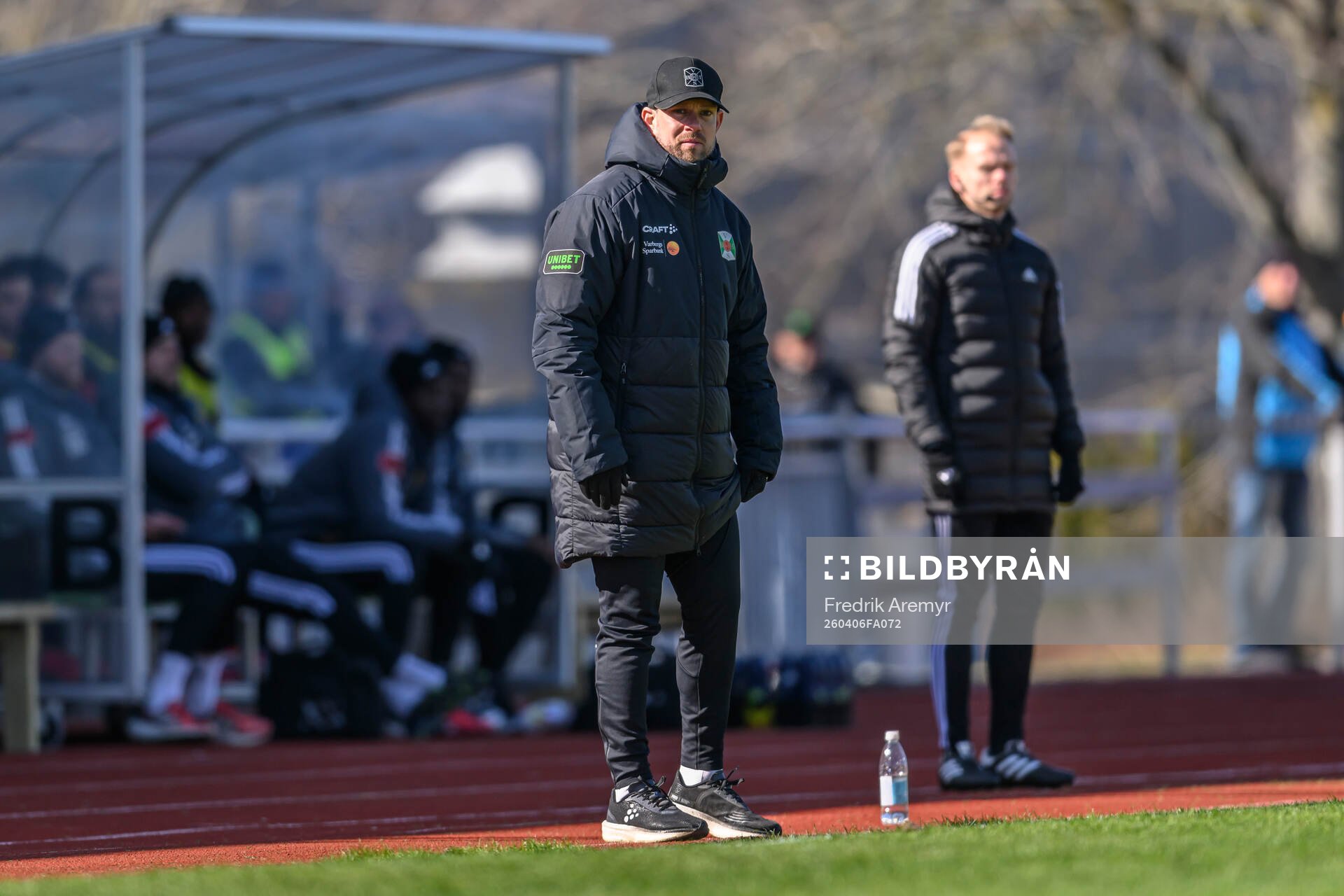 Varbergs tränare Victor Salwén