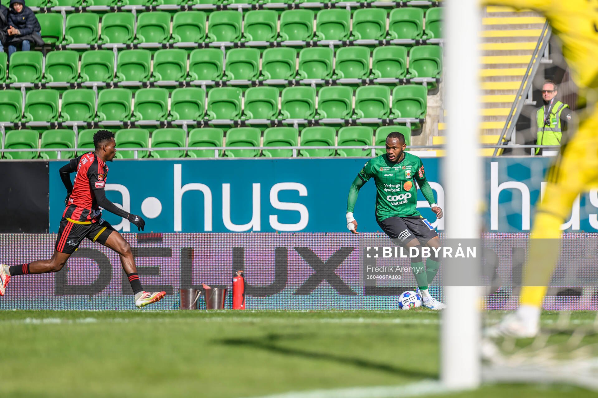 Östersunds Sunday Anyanwu och Varbergs Shanyder Borgelin