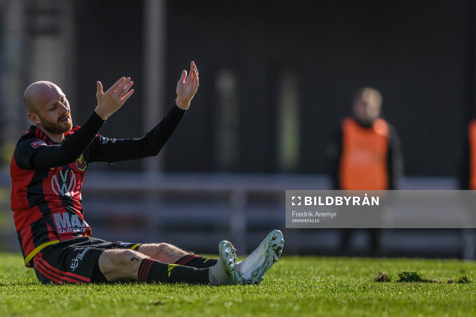 Östersunds Curtis Edwards deppar