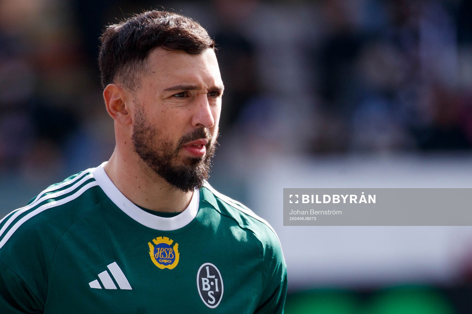 Landskronas målvakt Amr Kaddoura