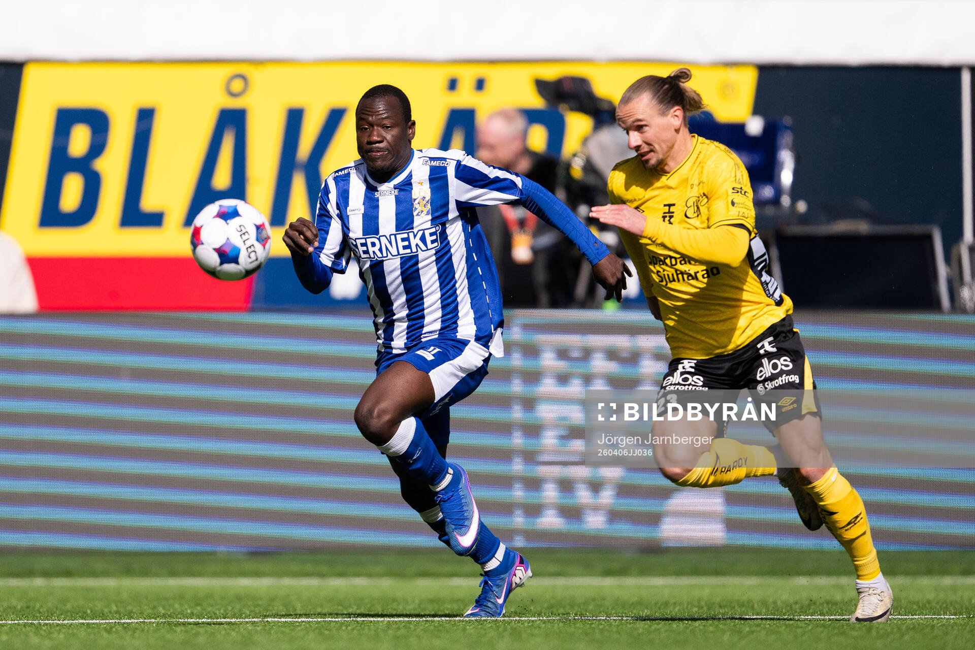 IFK Göteborgs Saidou Alioum Moubarak och Elfsborgs Niklas