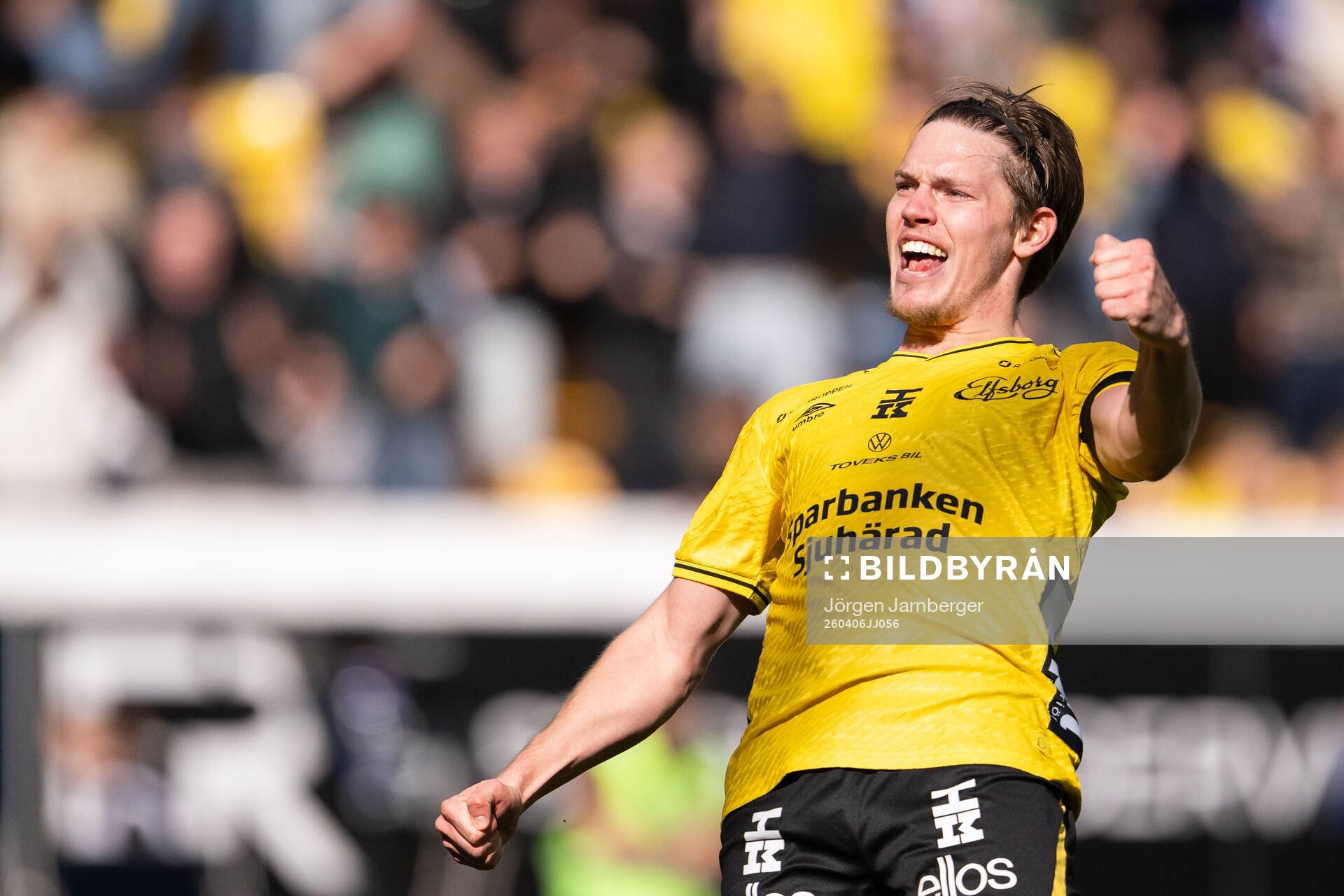 Elfsborgs Taylor Silverholt jublar