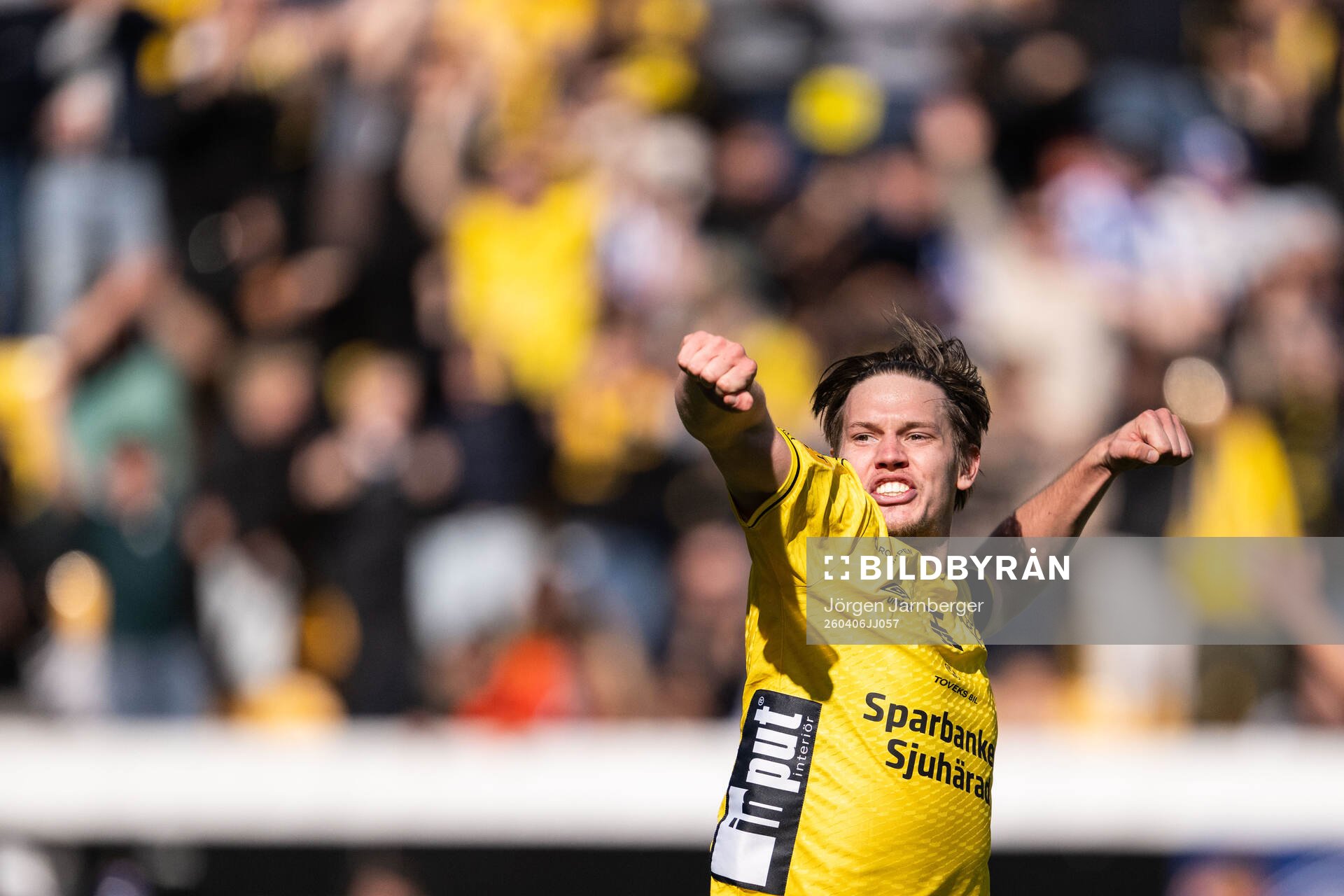 Elfsborgs Taylor Silverholt jublar