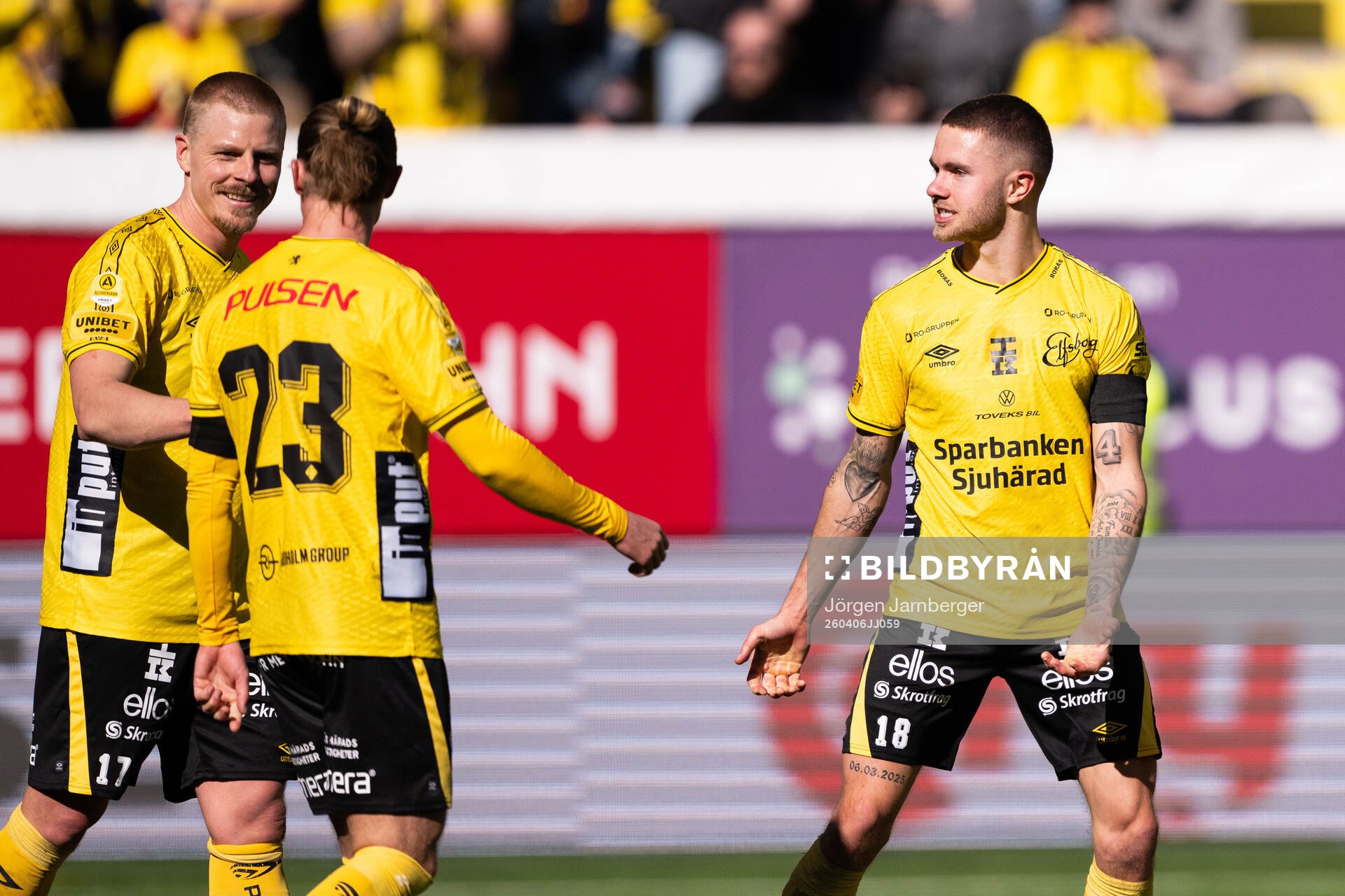 Elfsborgs Julius Magnusson jublar