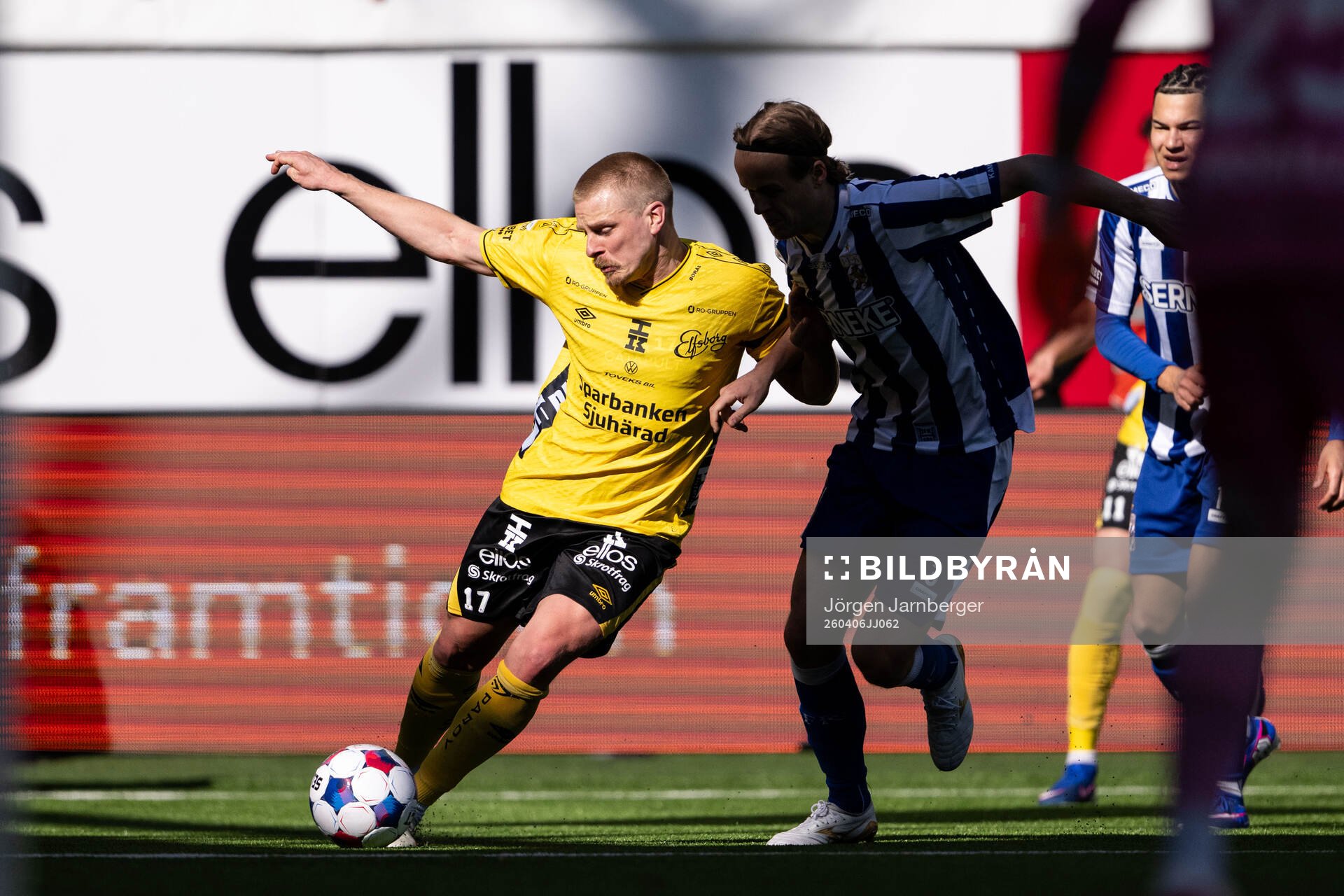 Elfsborgs Per Frick och IFK Göteborgs August Erlingmark