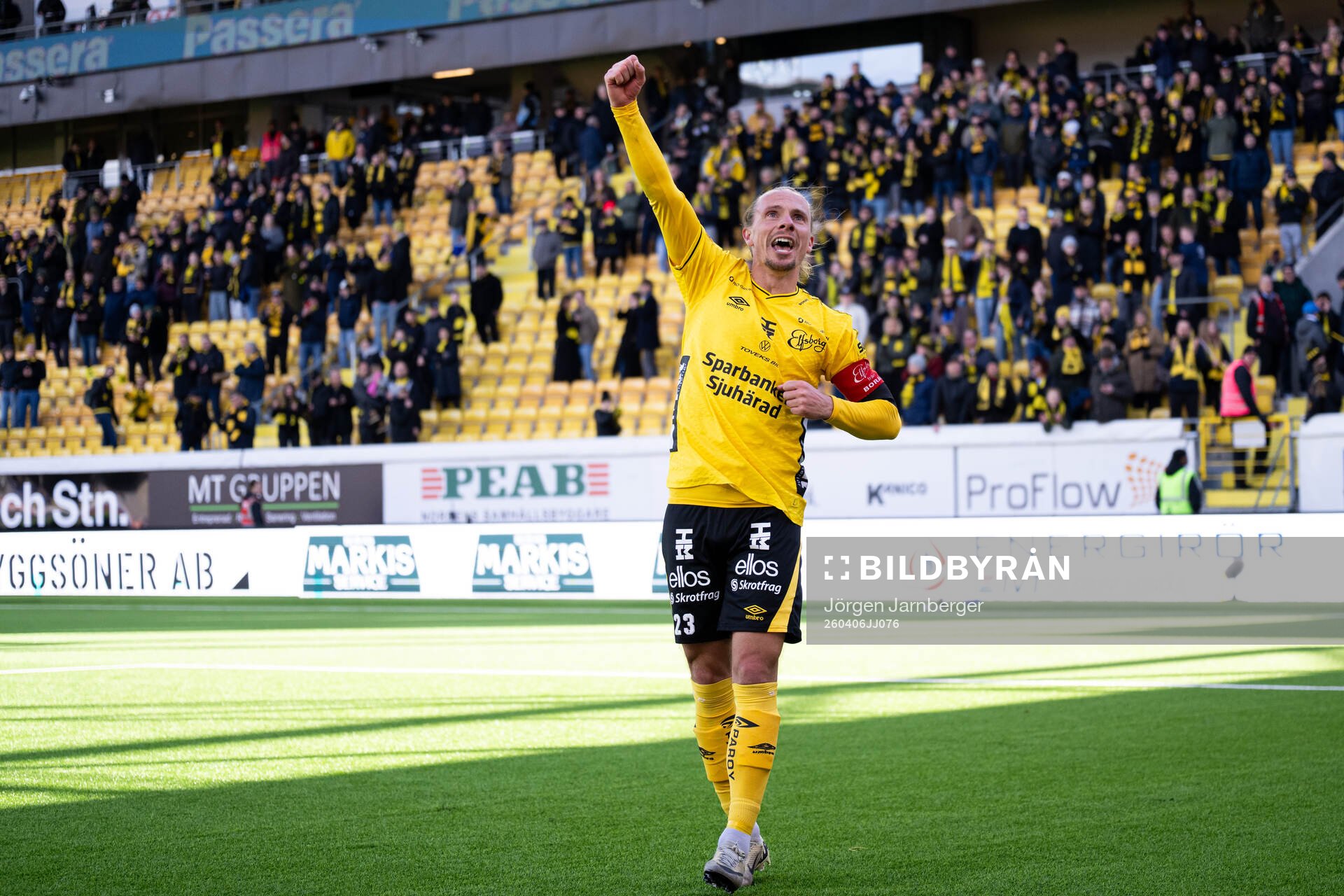 Elfsborgs Niklas Hult jublar