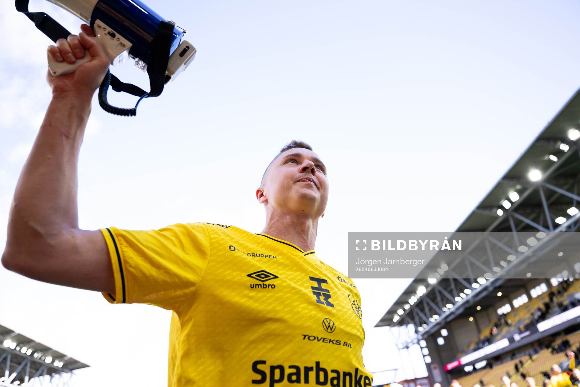 Elfsborgs Sebastian Holmén jublar