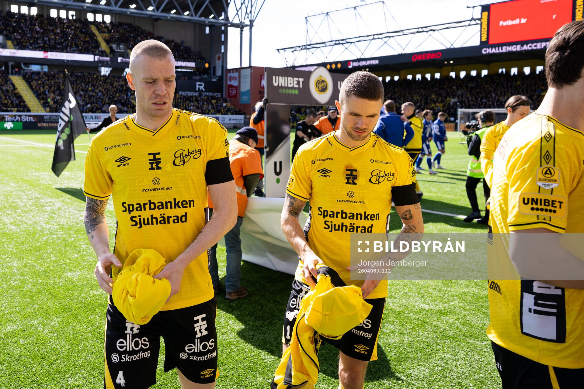 Elfsborgs Thomas Isherwood och Julius Magnusson