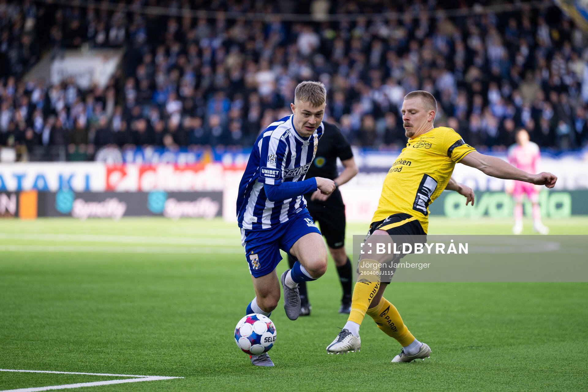 IFK Göteborgs David Kruse och Elfsborgs Per Frick