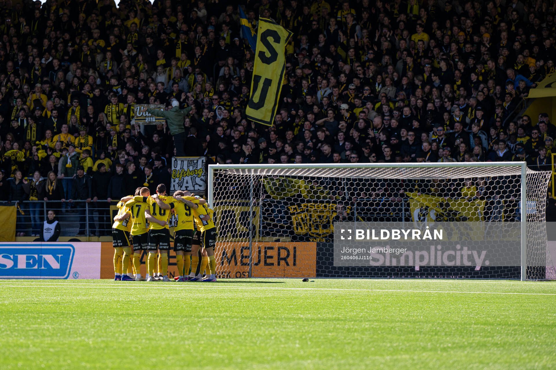 Elfsborgs spelare samlas