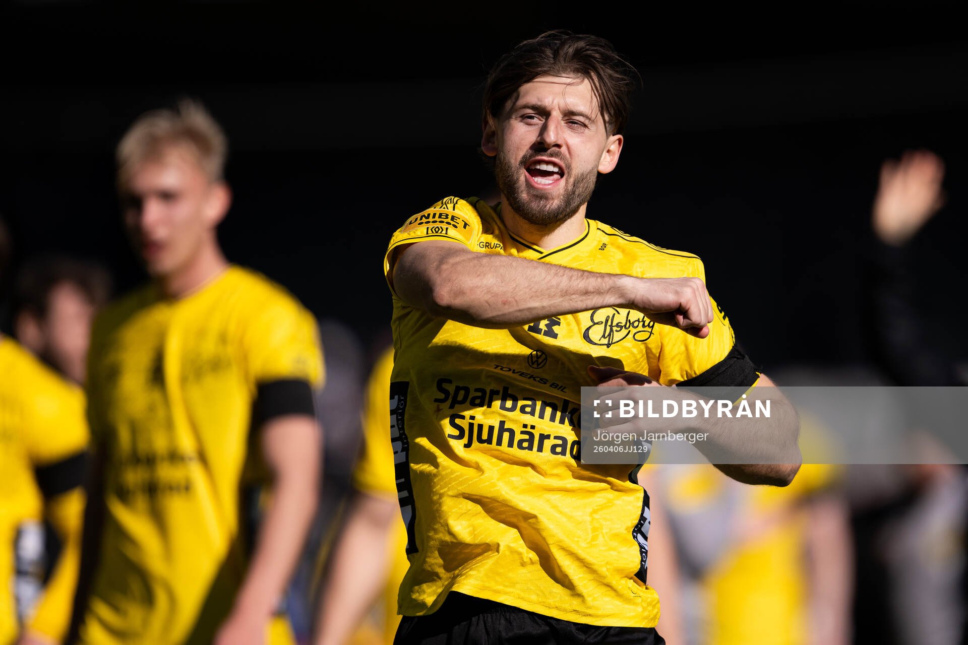 Elfsborgs Arber Zeneli jubler