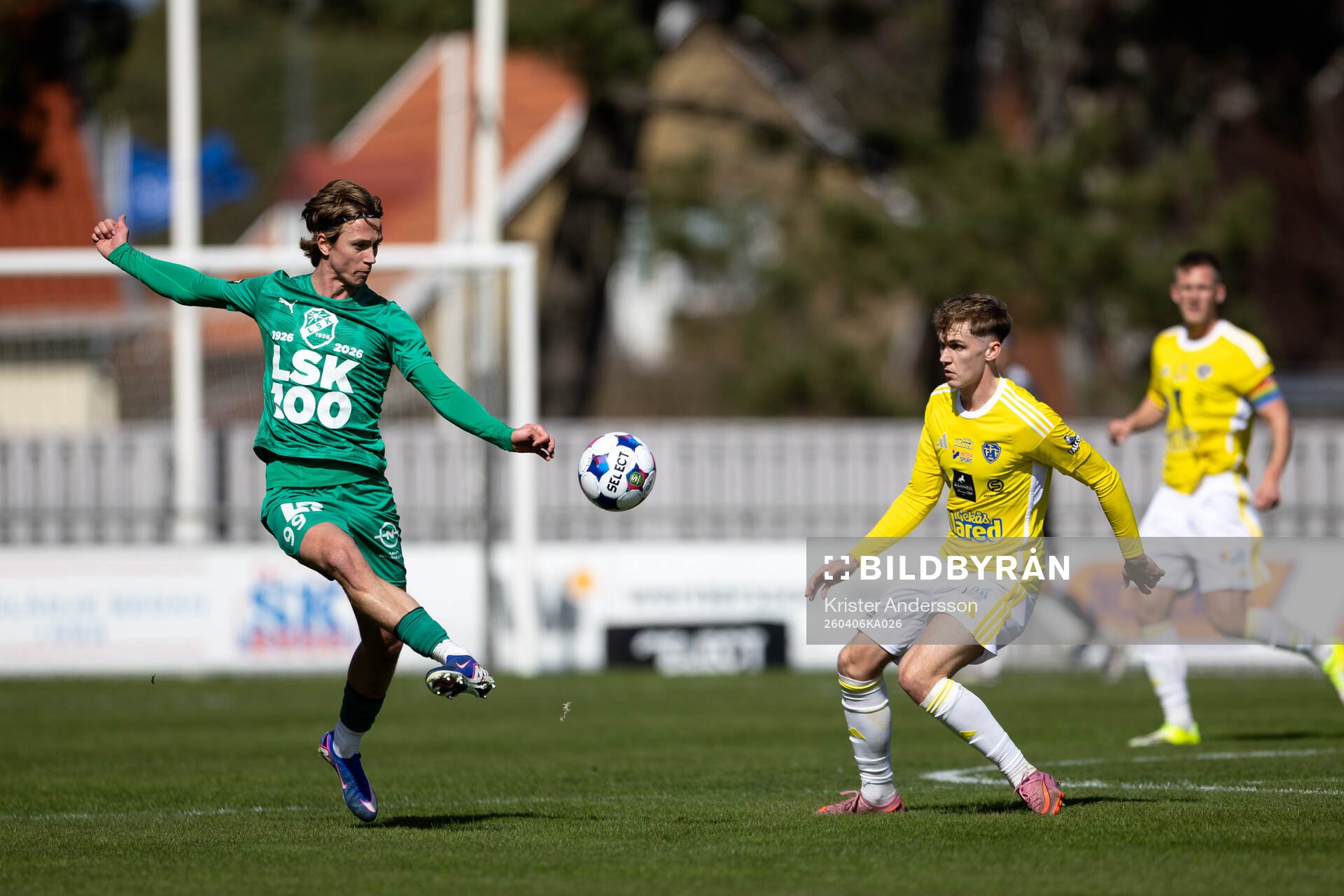 Ljungskiles Lukas Lindholm Corner och Falkenbergs Hampus