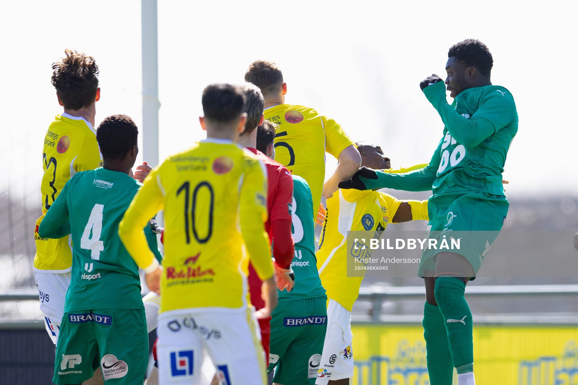Ljungskiles Gideon Mensah gör 1-1