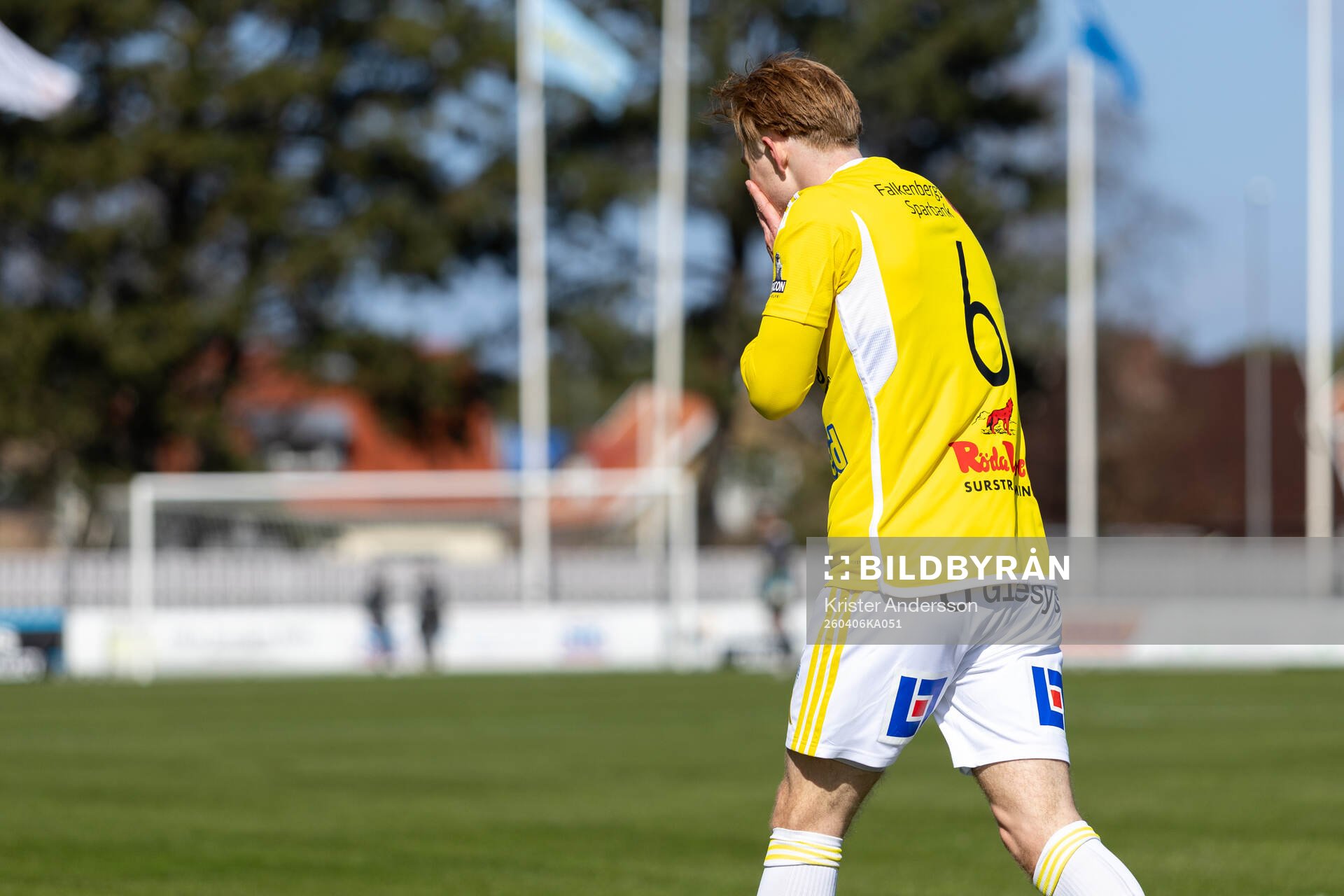 Falkenbergs Linus Borgström deppar