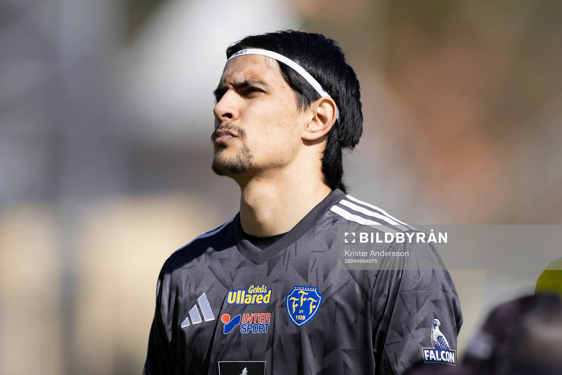 Falkenbergs målvakt Gustav Lillienberg