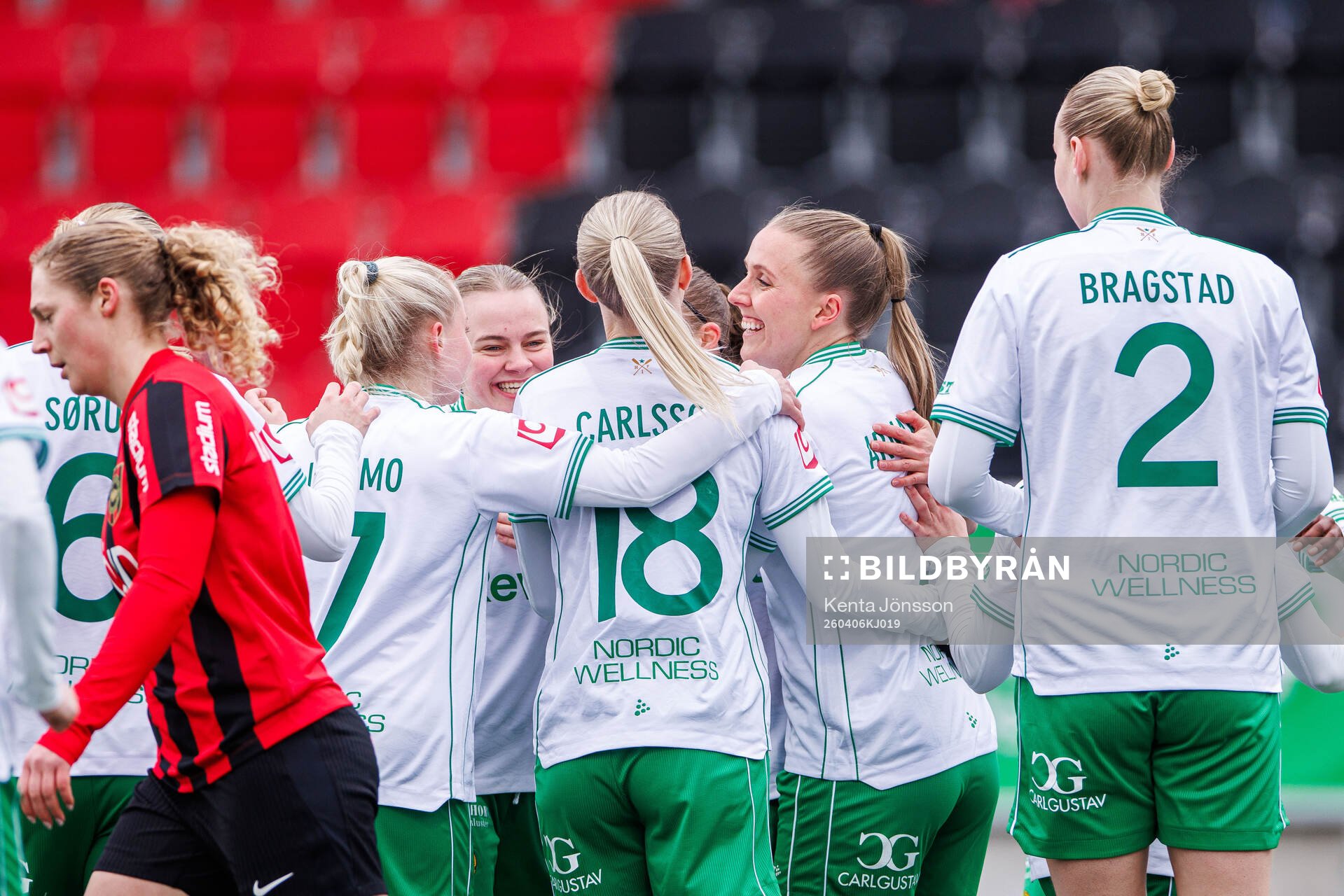 Hammarbys Gudrun Arnardottir jublar