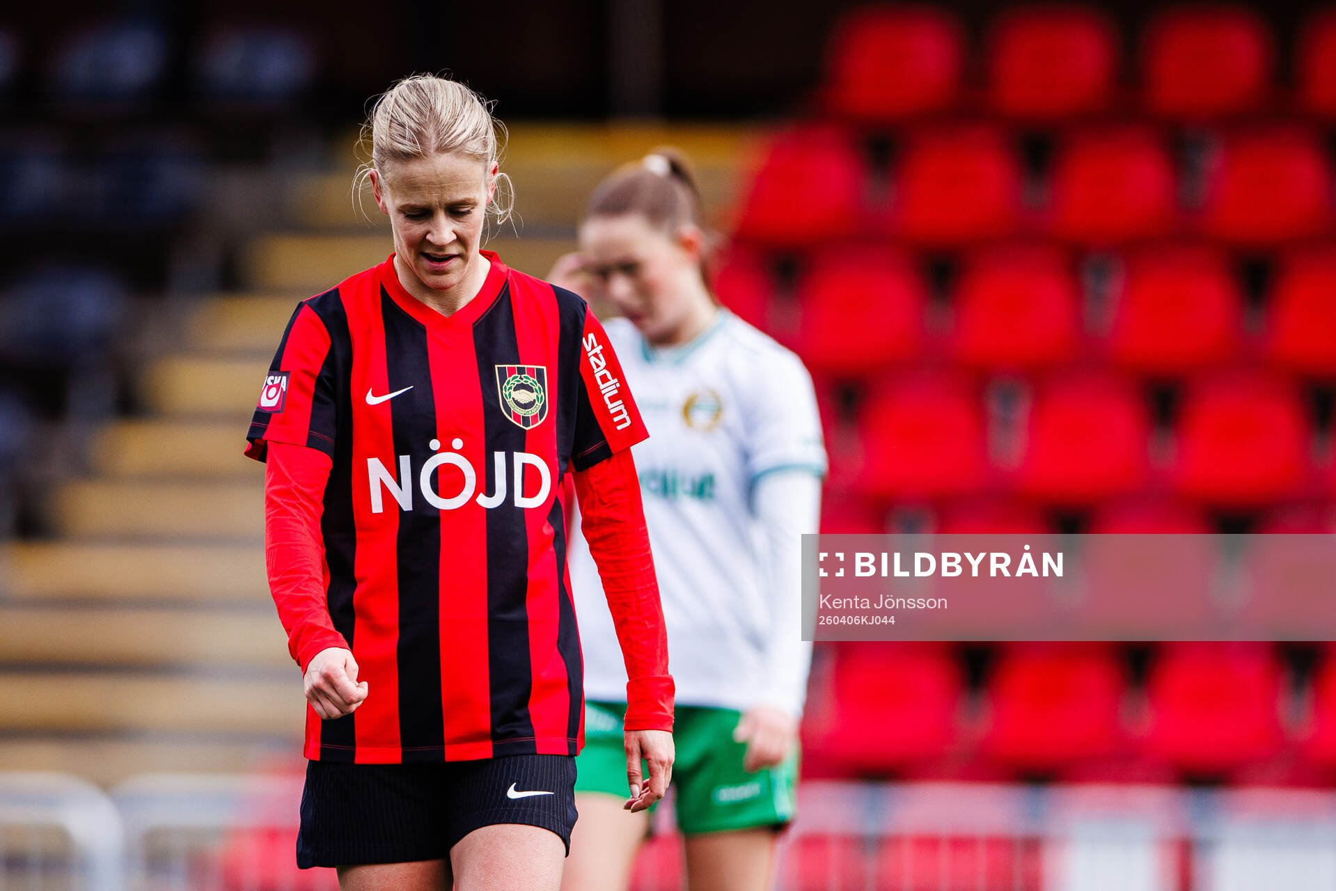 Brommapojkarnas Adelina Engman deppar