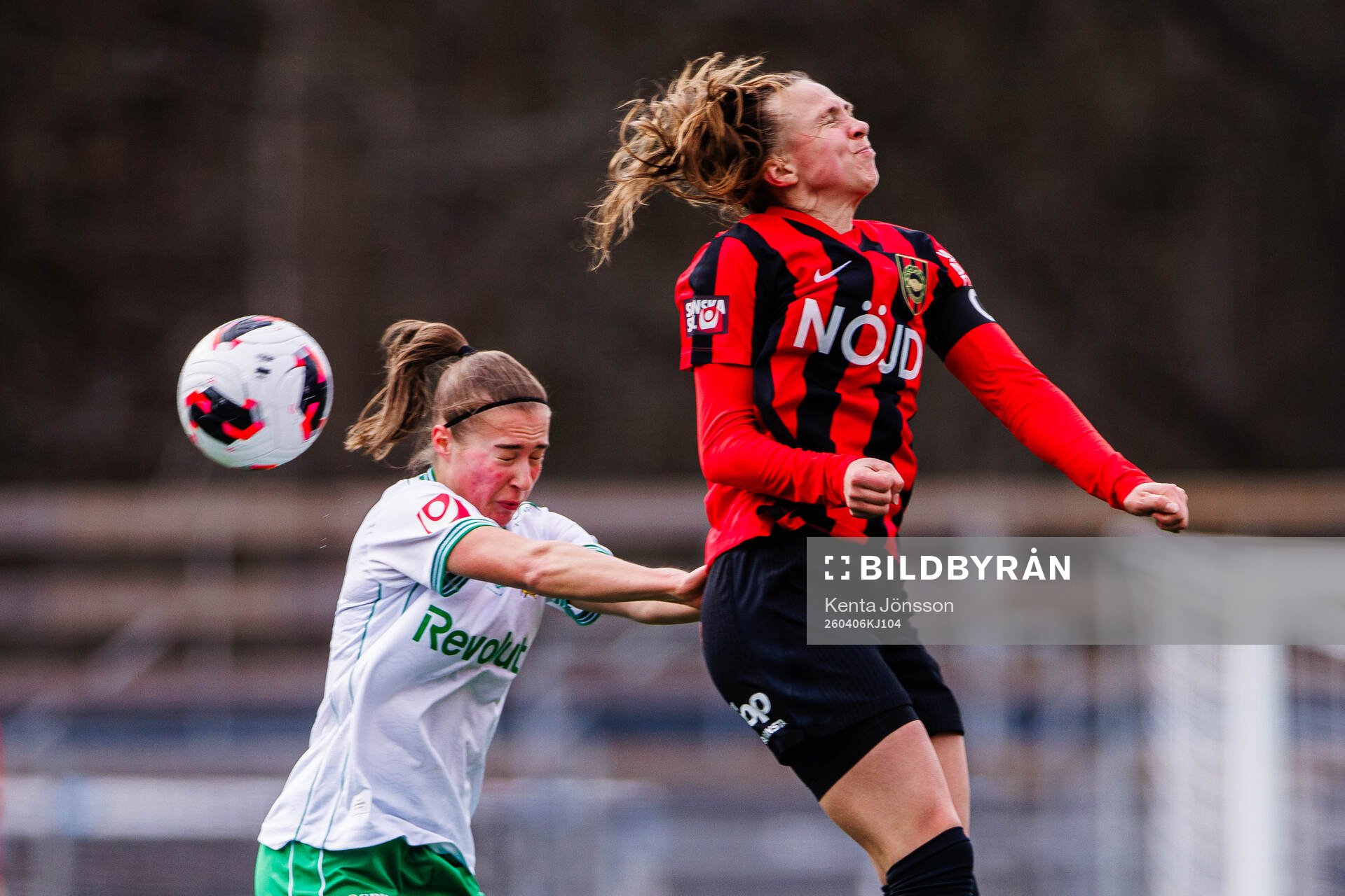 Hammarbys Vilma Emilia Koivisto och Brommapojkarnas Frida