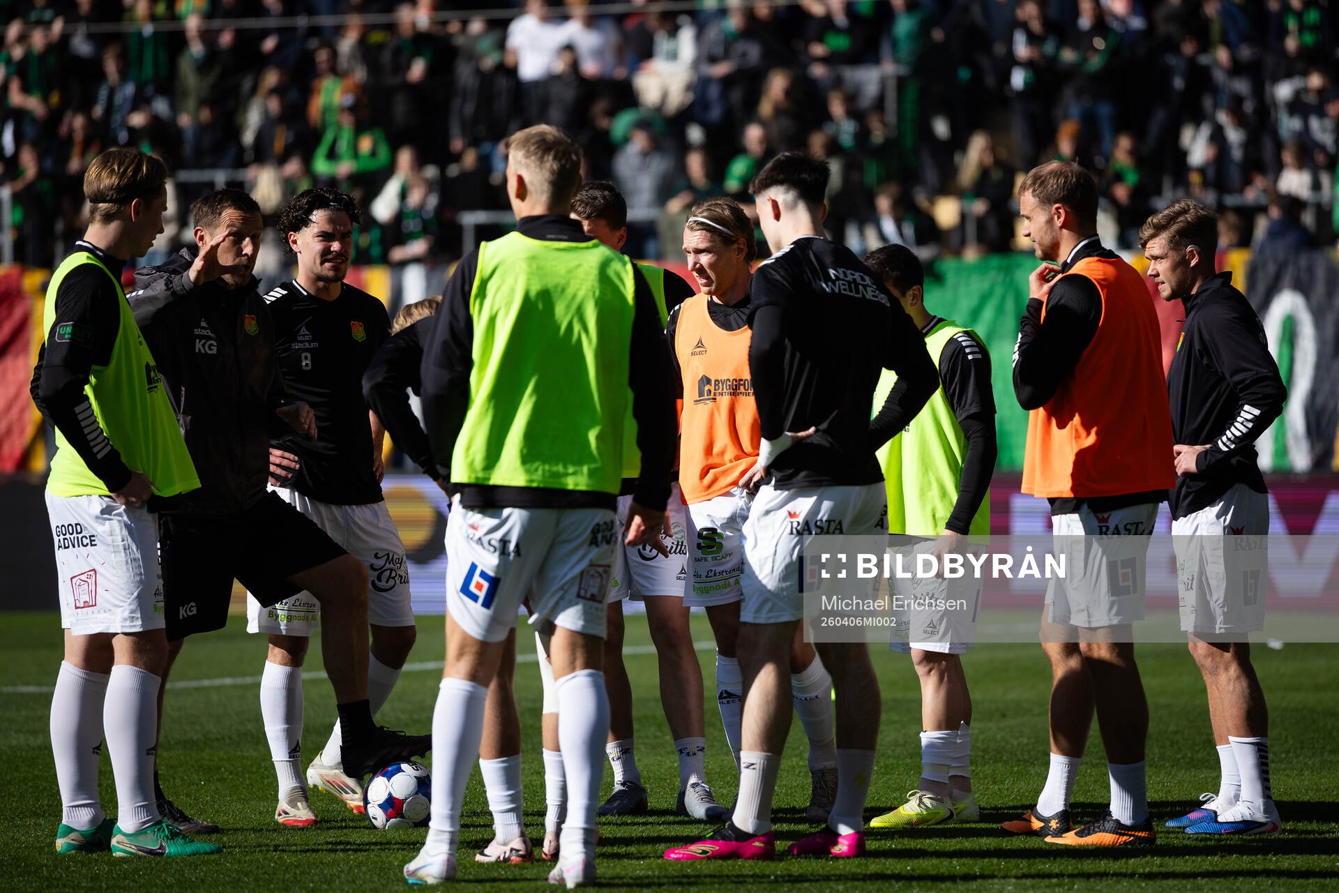 GAIS spelare samlade