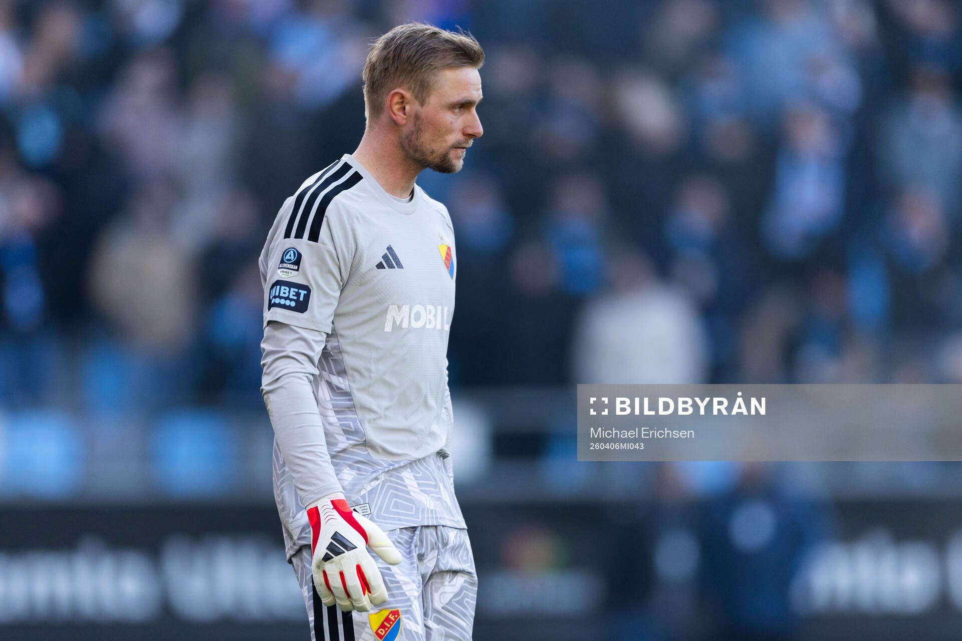 Djurgårdens målvakt Jacob Rinne