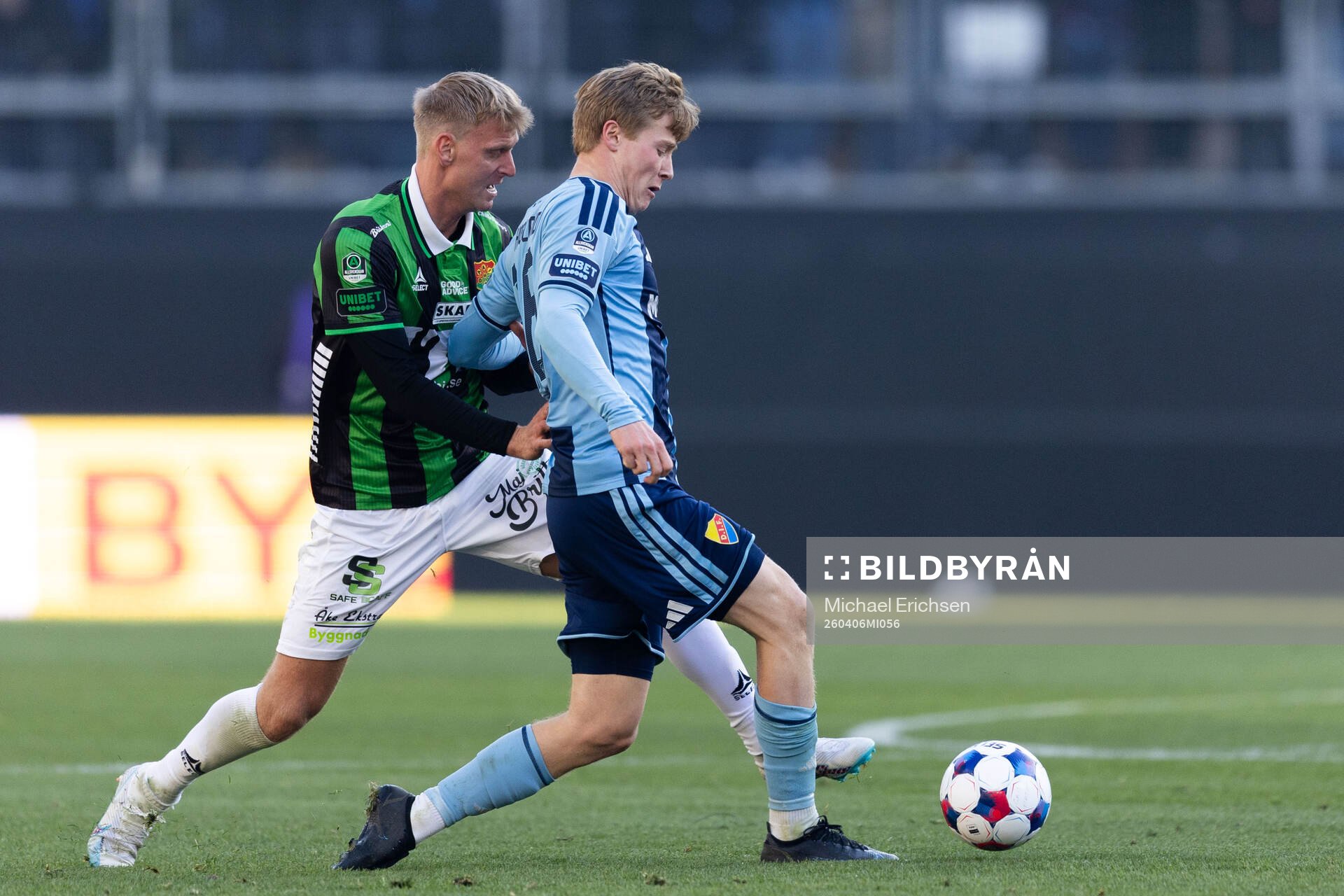 GAIS Joackim Fagerjord och Djurgårdens Bo Hegland