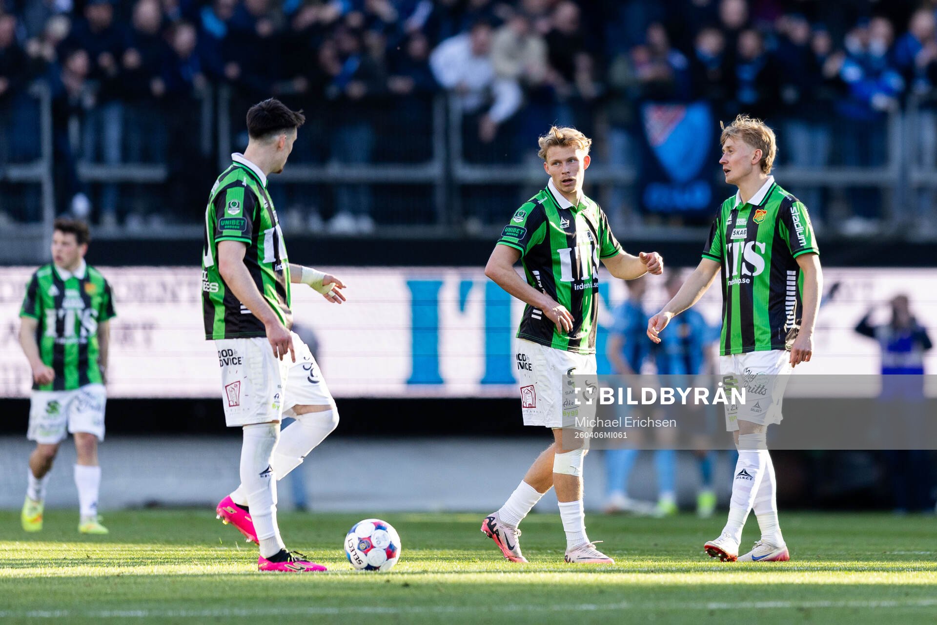 GAIS Samuel Salter, Rasmus Niklasson Petrovic och Henry