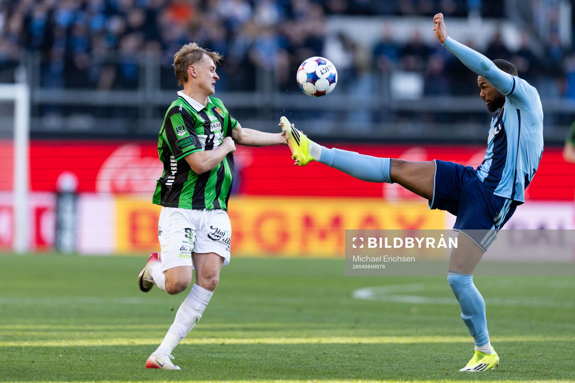 GAIS Henry Sletsjøe och Djurgårdens Leon Hien