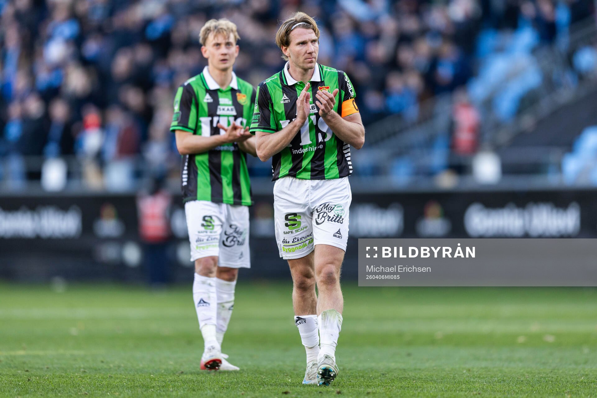 GAIS Henry Sletsjøe och August Wängberg deppar