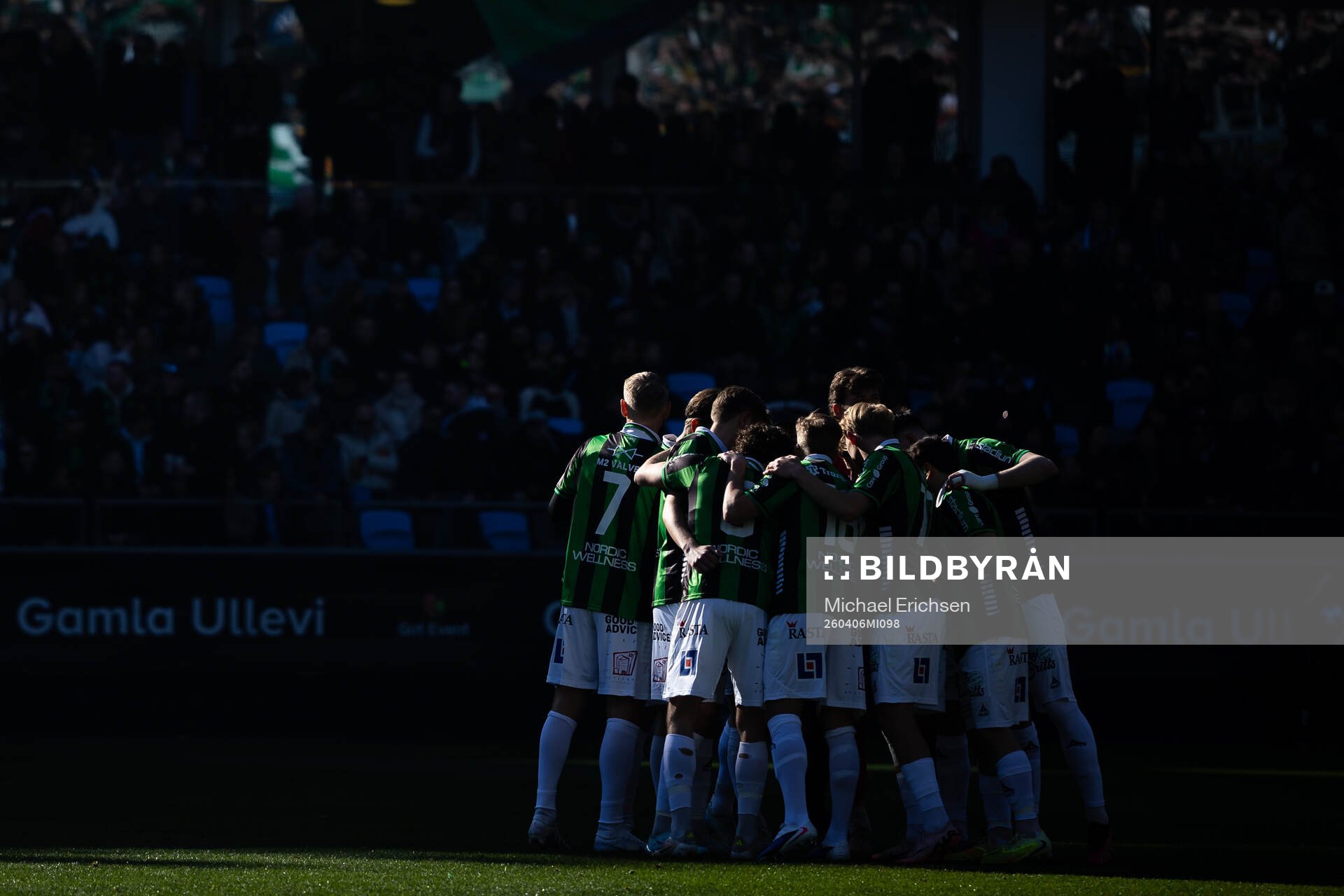 GAIS spelare samlade