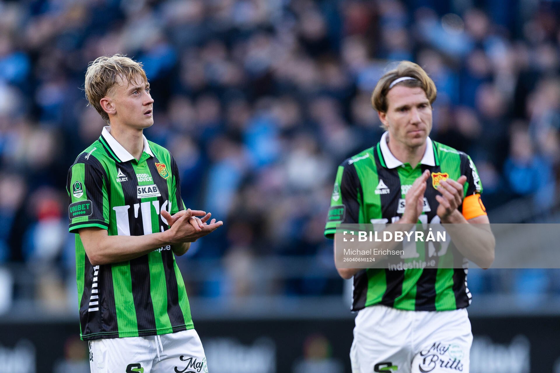 GAIS Henry Sletsjøe och August Wängberg deppar