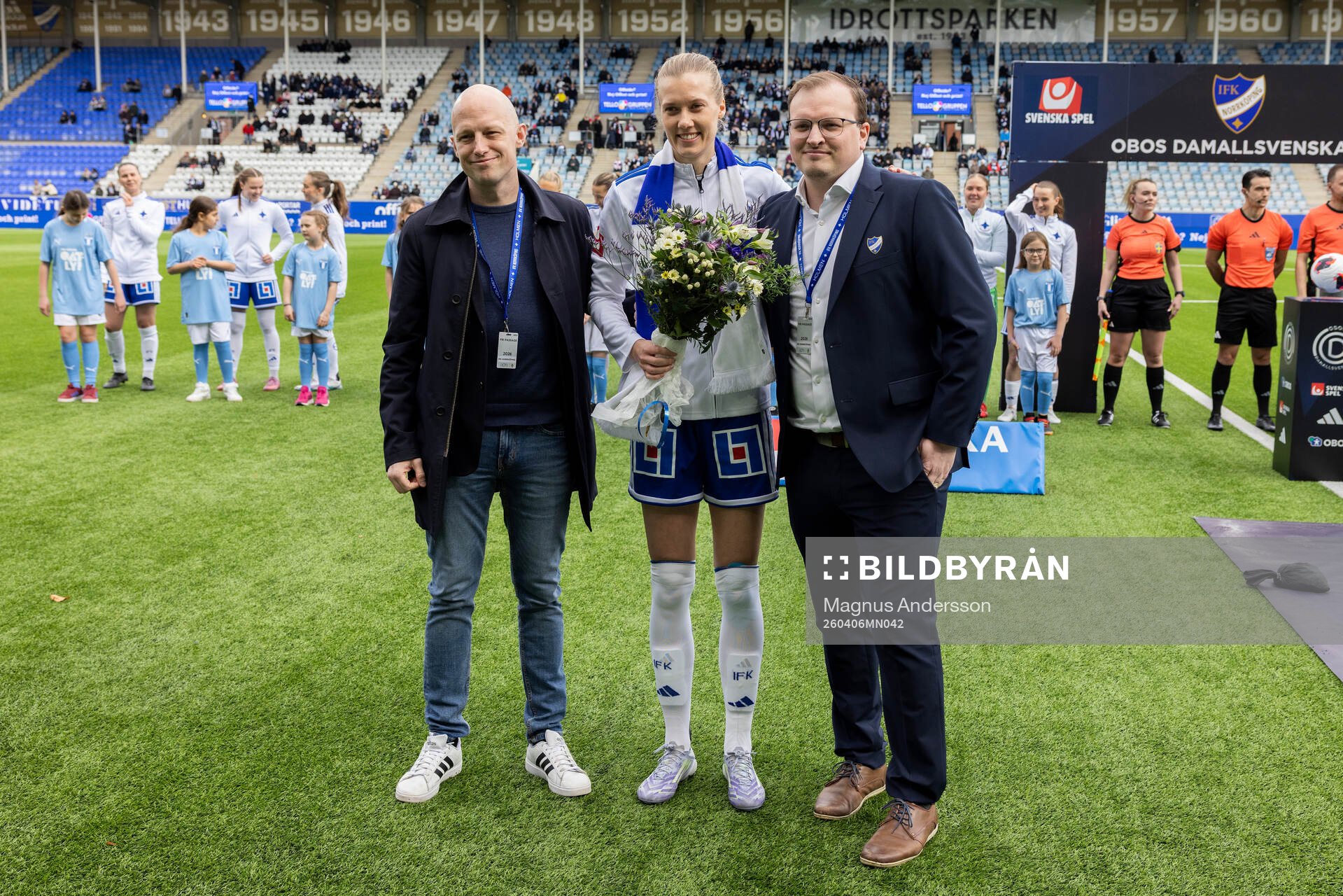 IFK Norrköpings Ebba Handfast uppmärksammas för 100
