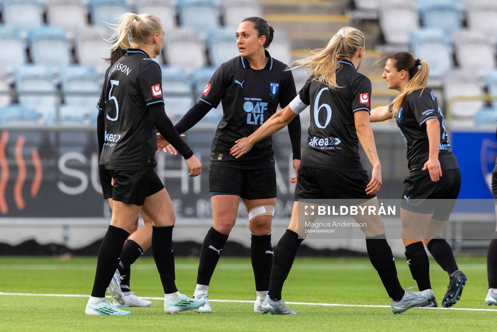 Malmö FFs Isabella D'Aquila jublar