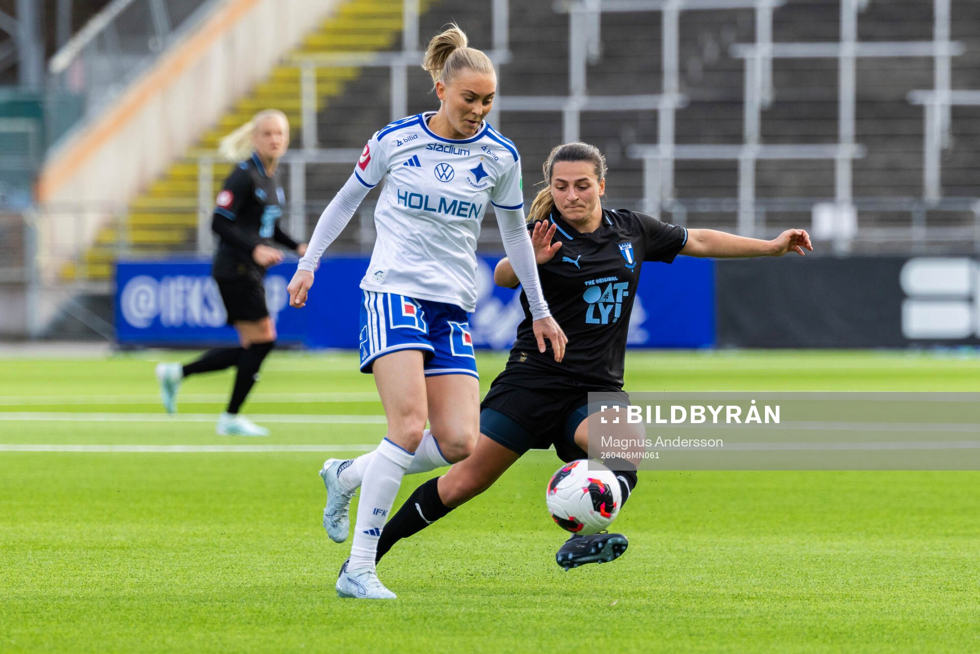 IFK Norrköpings Beatrice Persson och Malmö FFs Emma