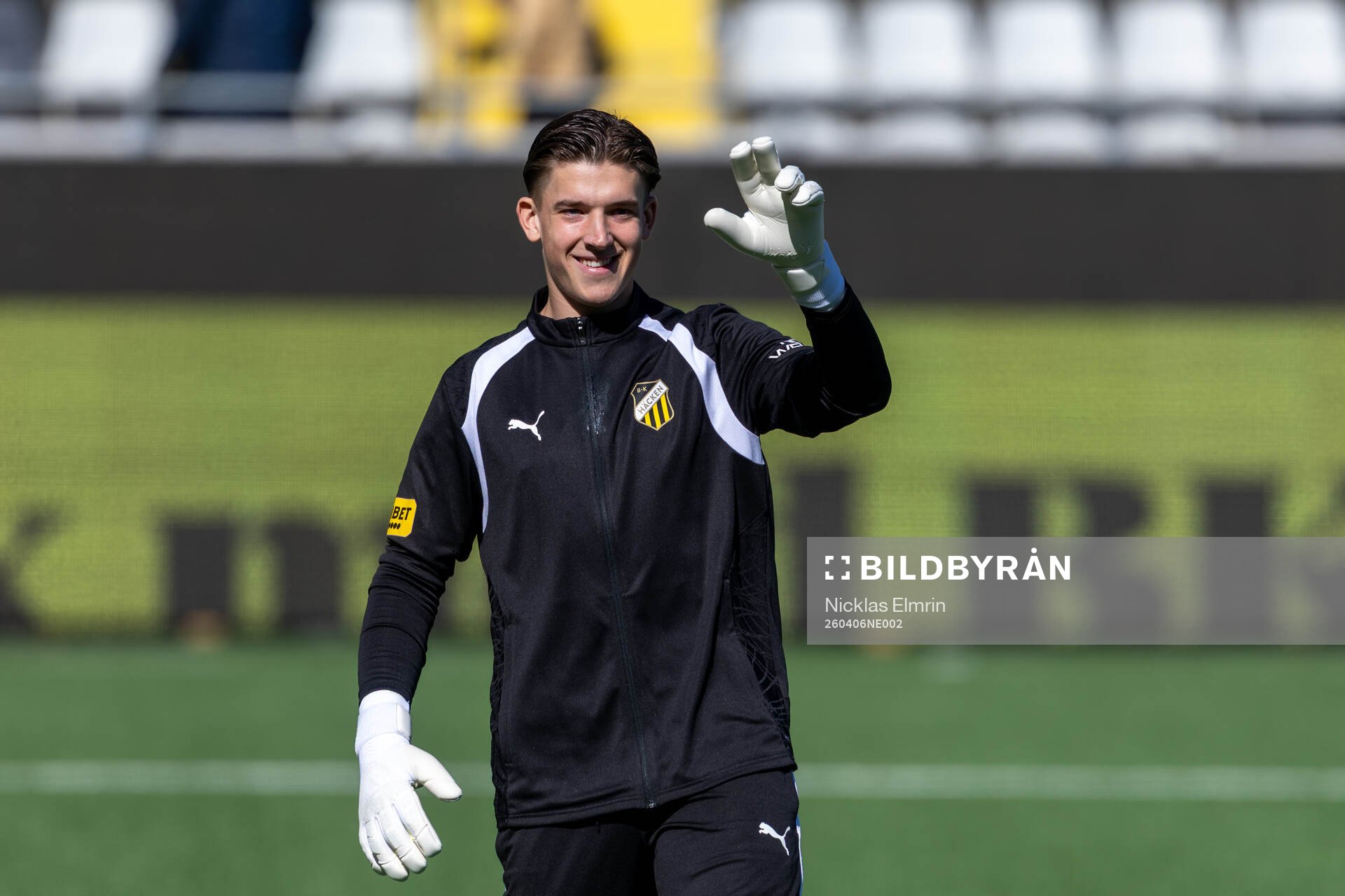 Häckens målvakt David Andersson