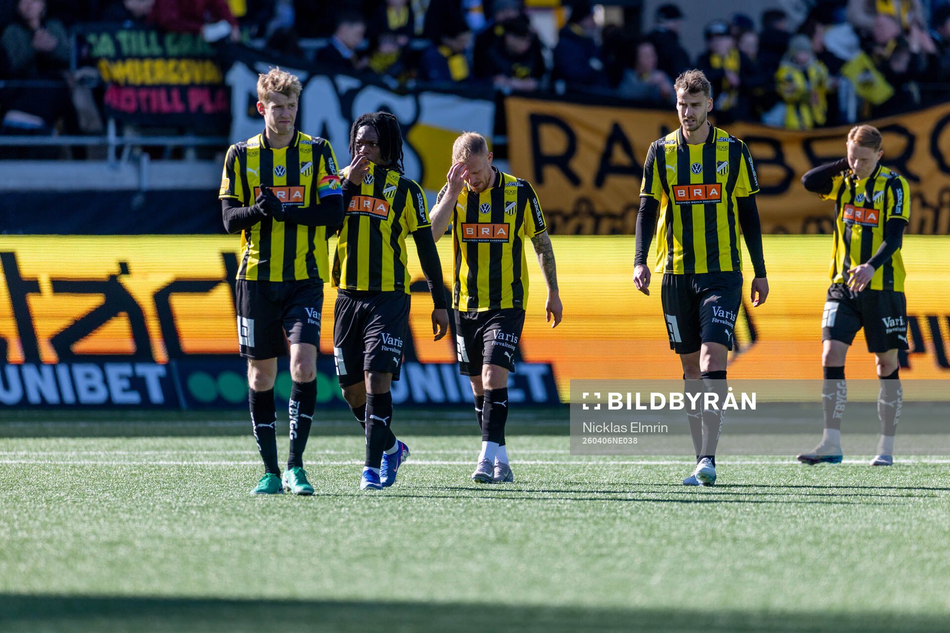 Häckens spelare deppar