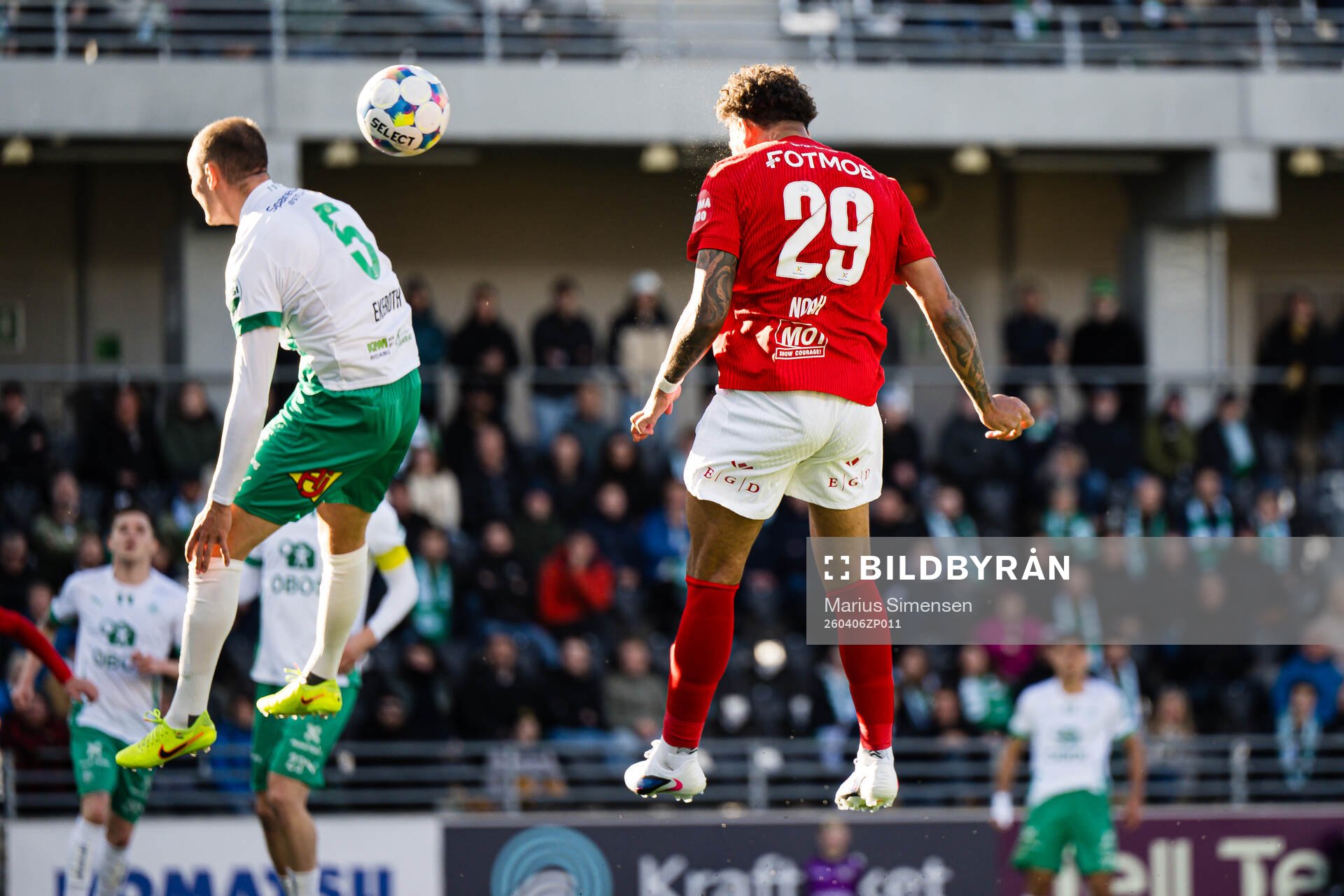 Noah Jean Holm of Brann scores the 0-1 goal