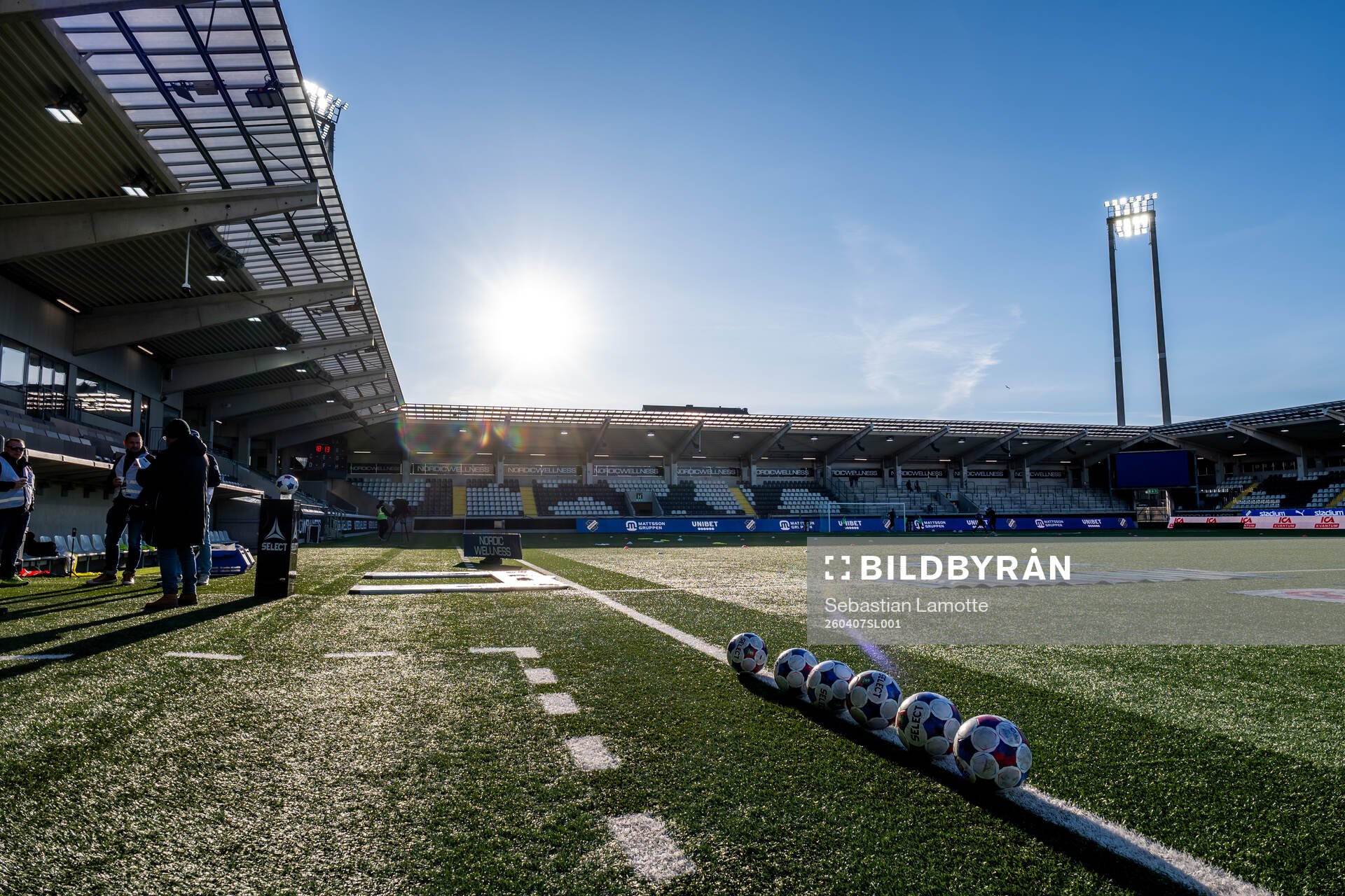 Inne på Nordic Wellnes Arena