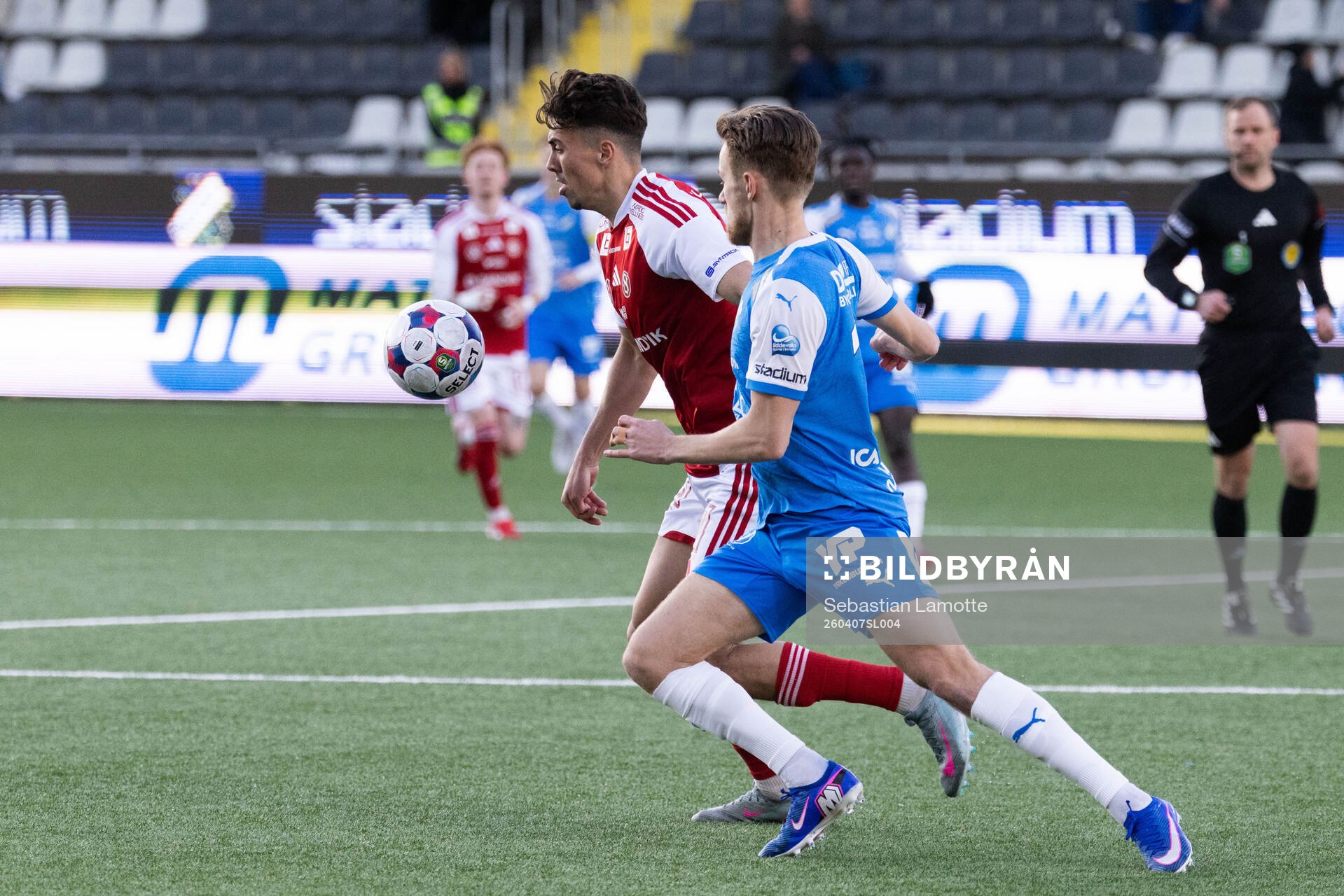 under fotbollsmatchen i Superettan mellan Oddevold och
