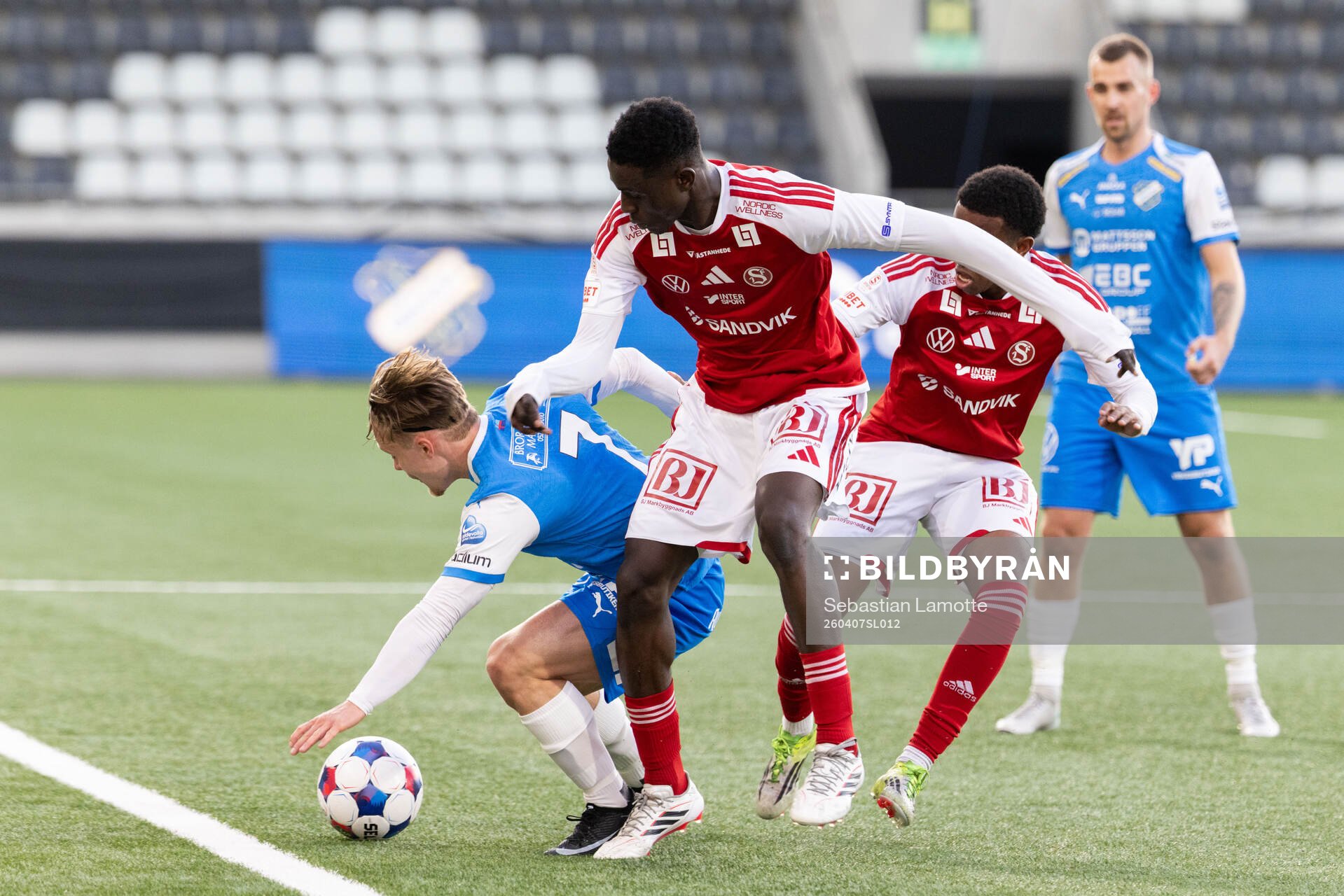 Sandvikens IFs Valassina Solo Diomande och Oddevolds