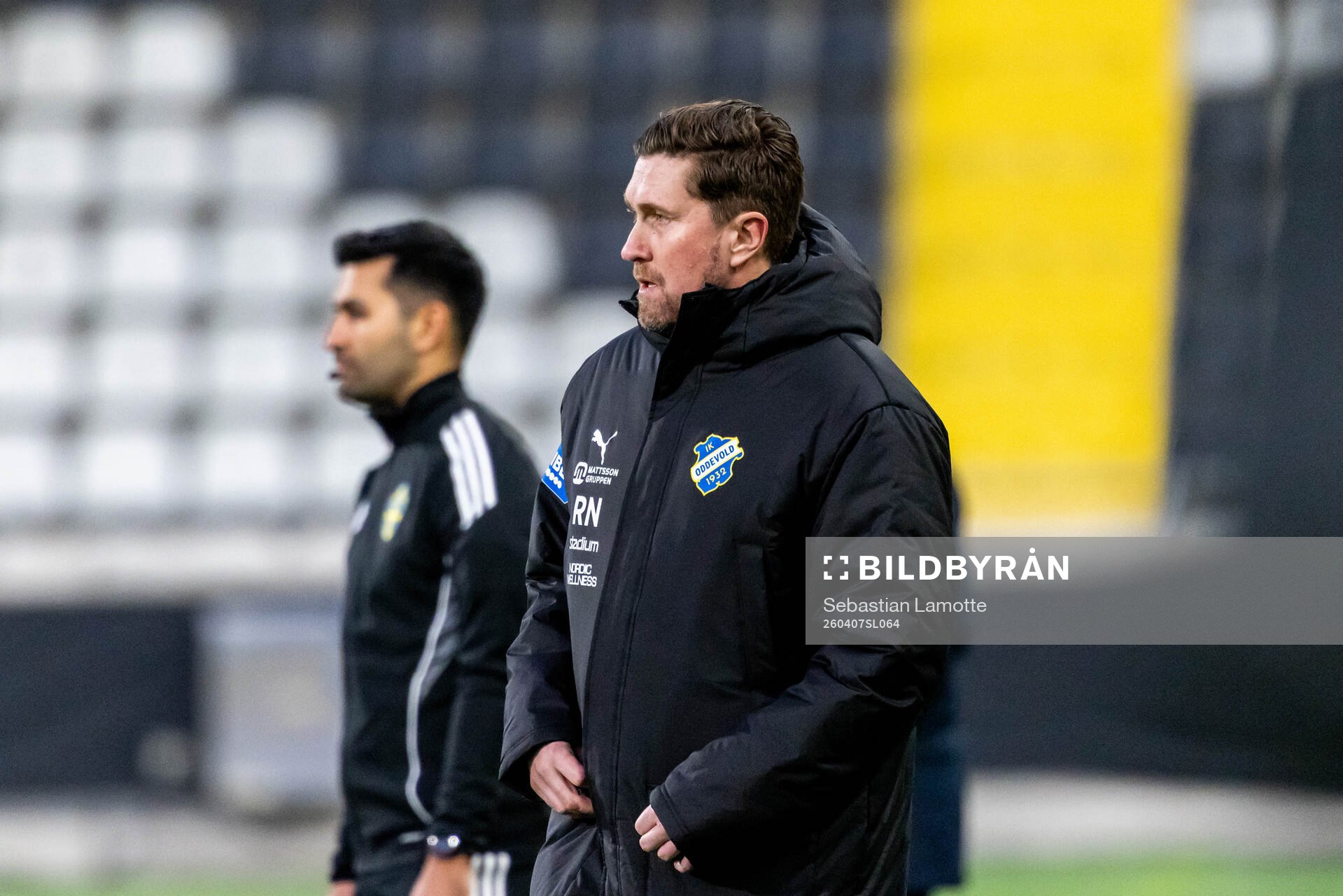 Oddevolds tränare Rikard Nilsson