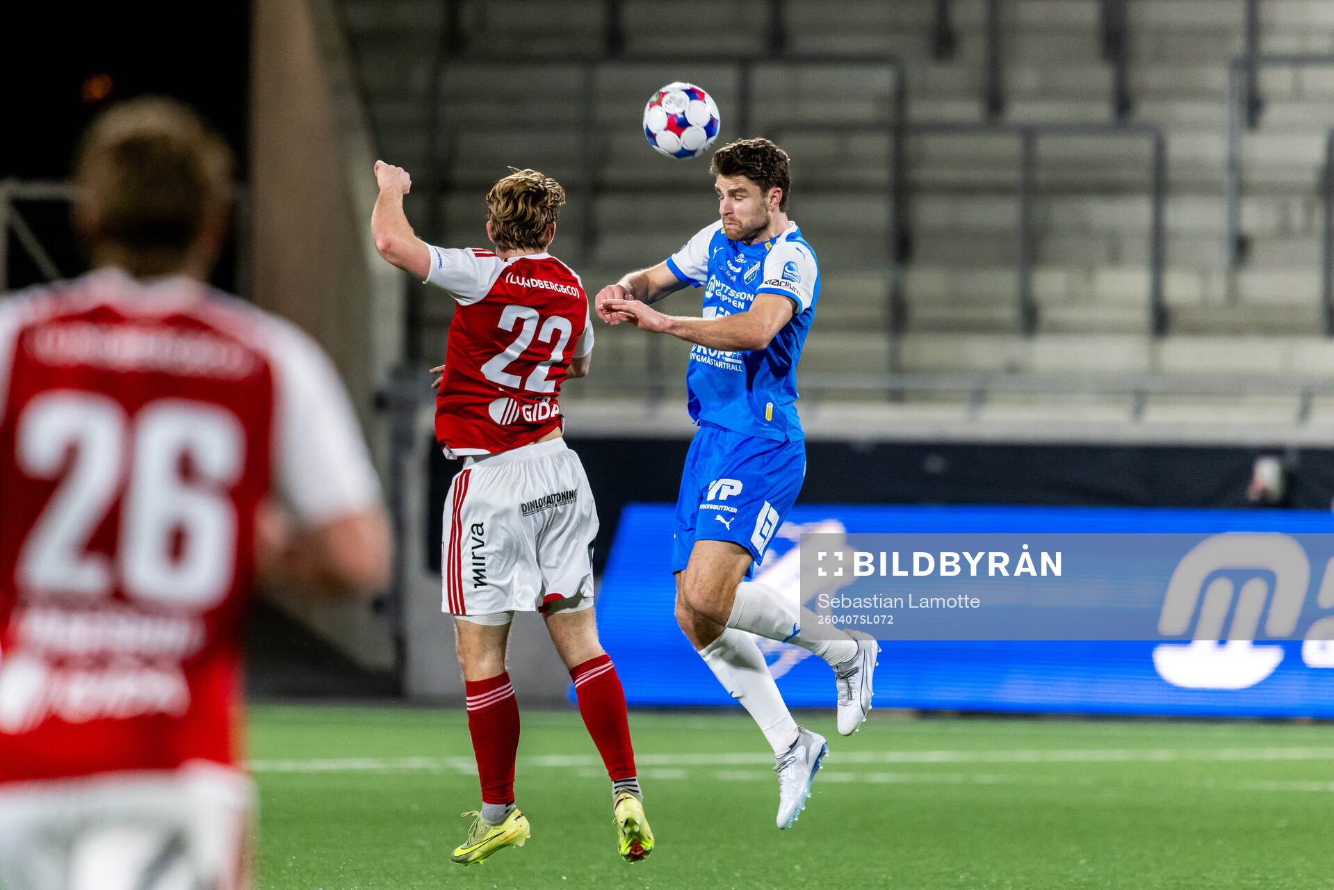 Oddevolds Erik Hedenquist och Sandvikens IFs Christian