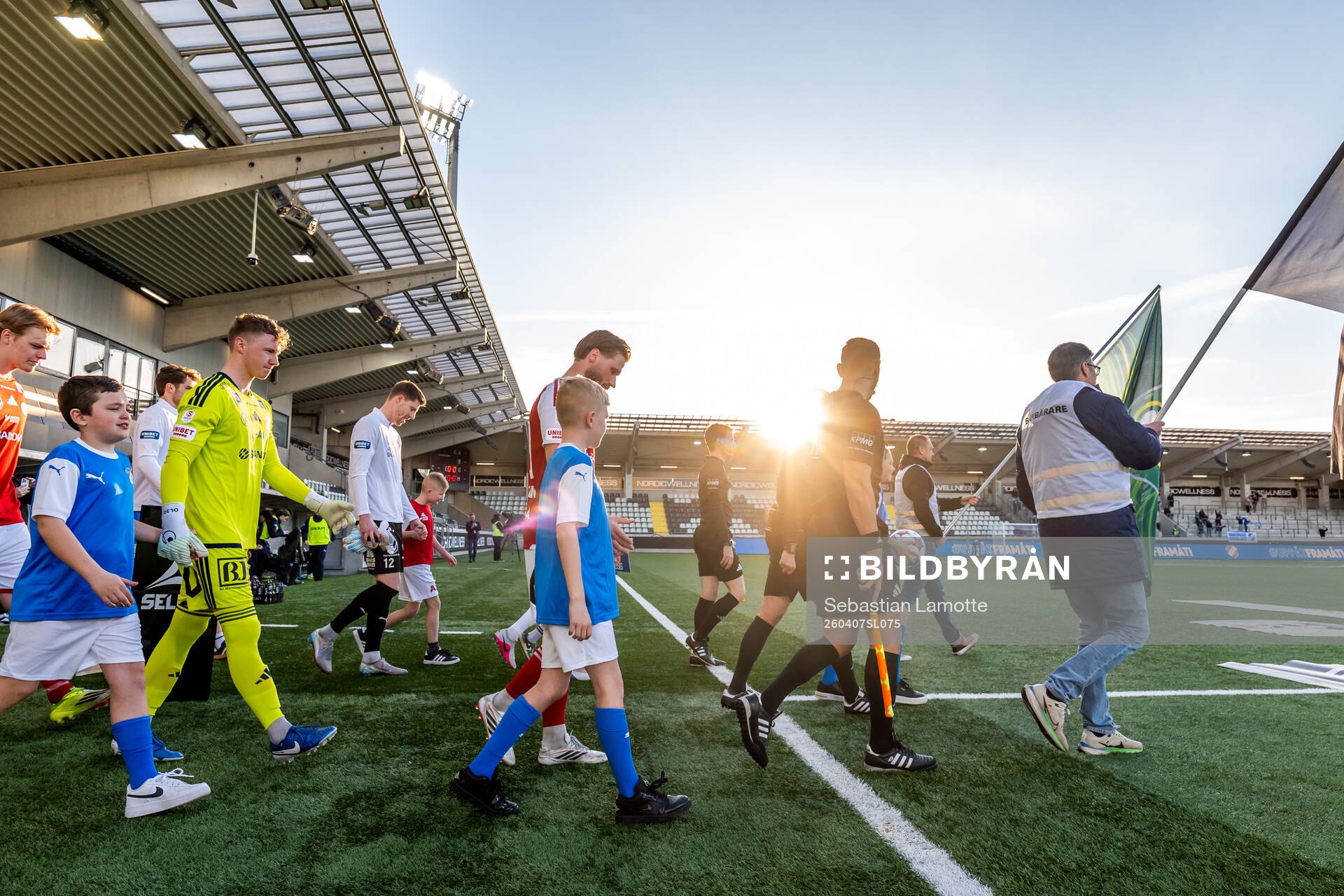under fotbollsmatchen i Superettan mellan Oddevold och