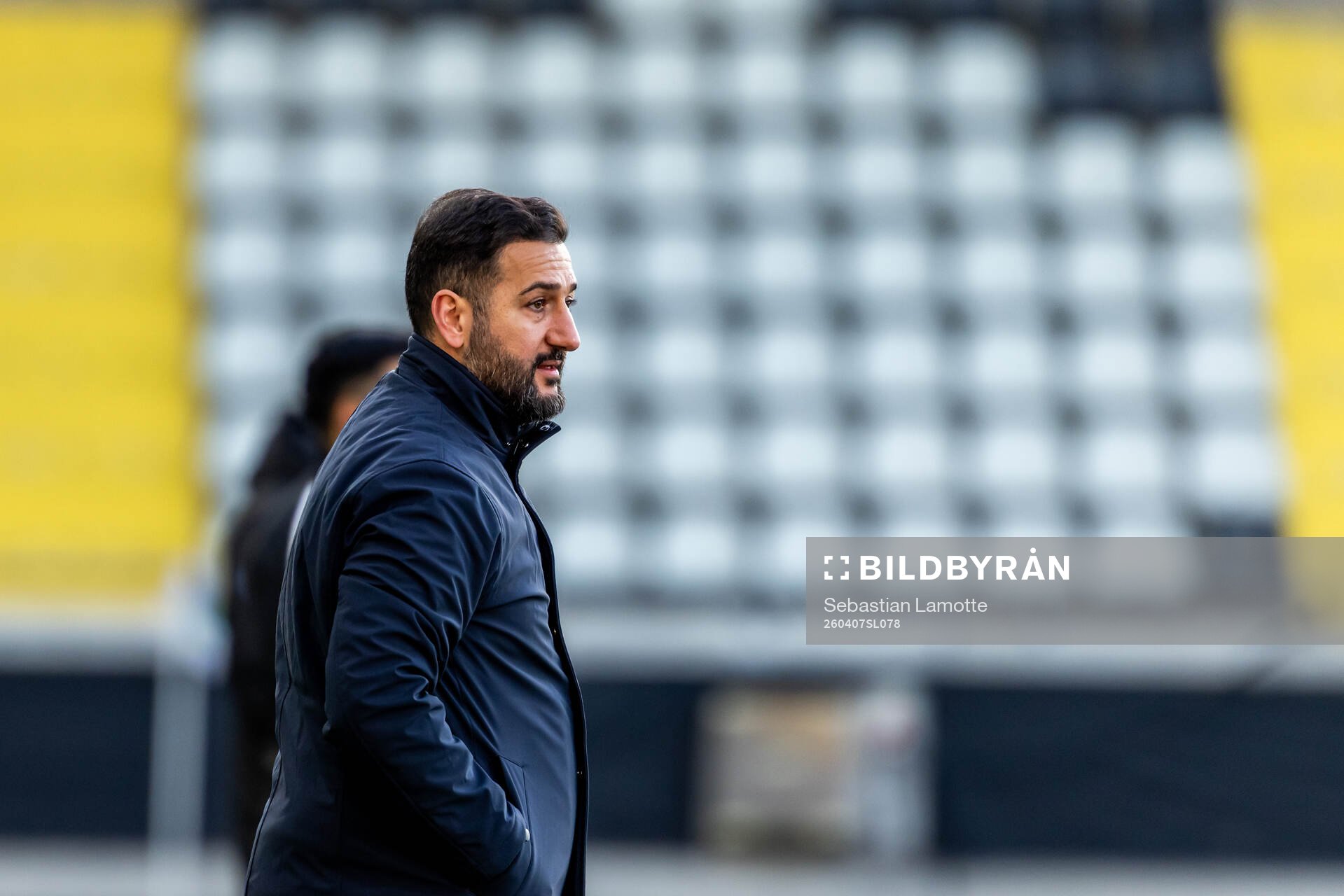 Sandvikens IFs huvudtränare Baran Coskun