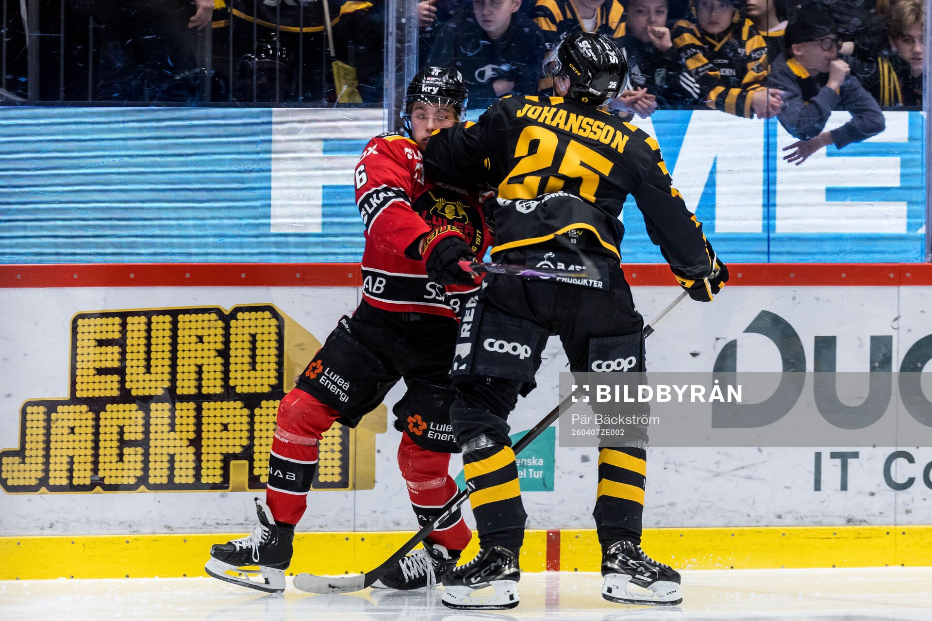 Luleås Isac Hedqvist och Skellefteås Pontus Johansson