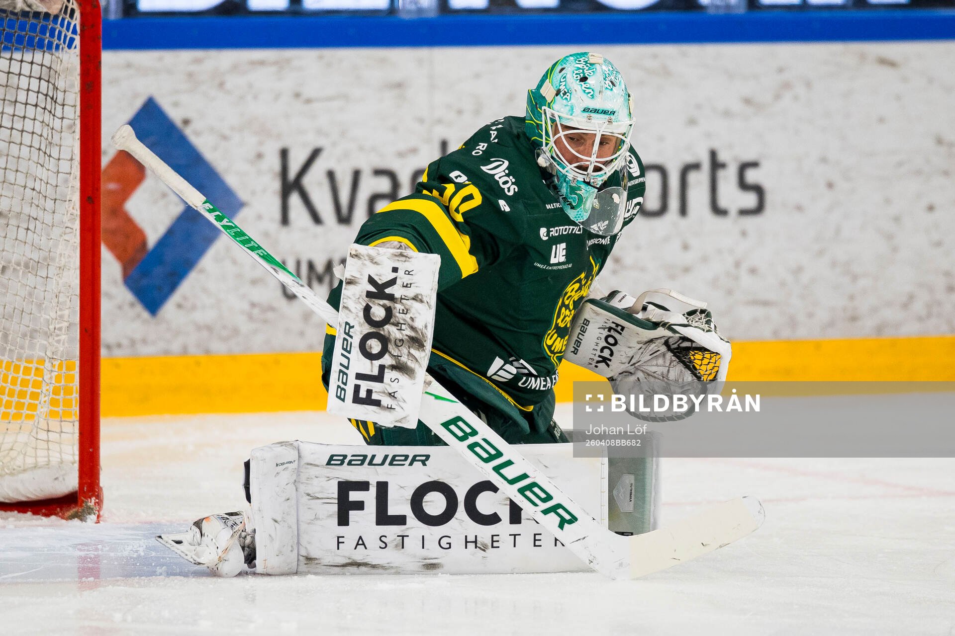 Björklövens målvakt Frans Tuohimaa